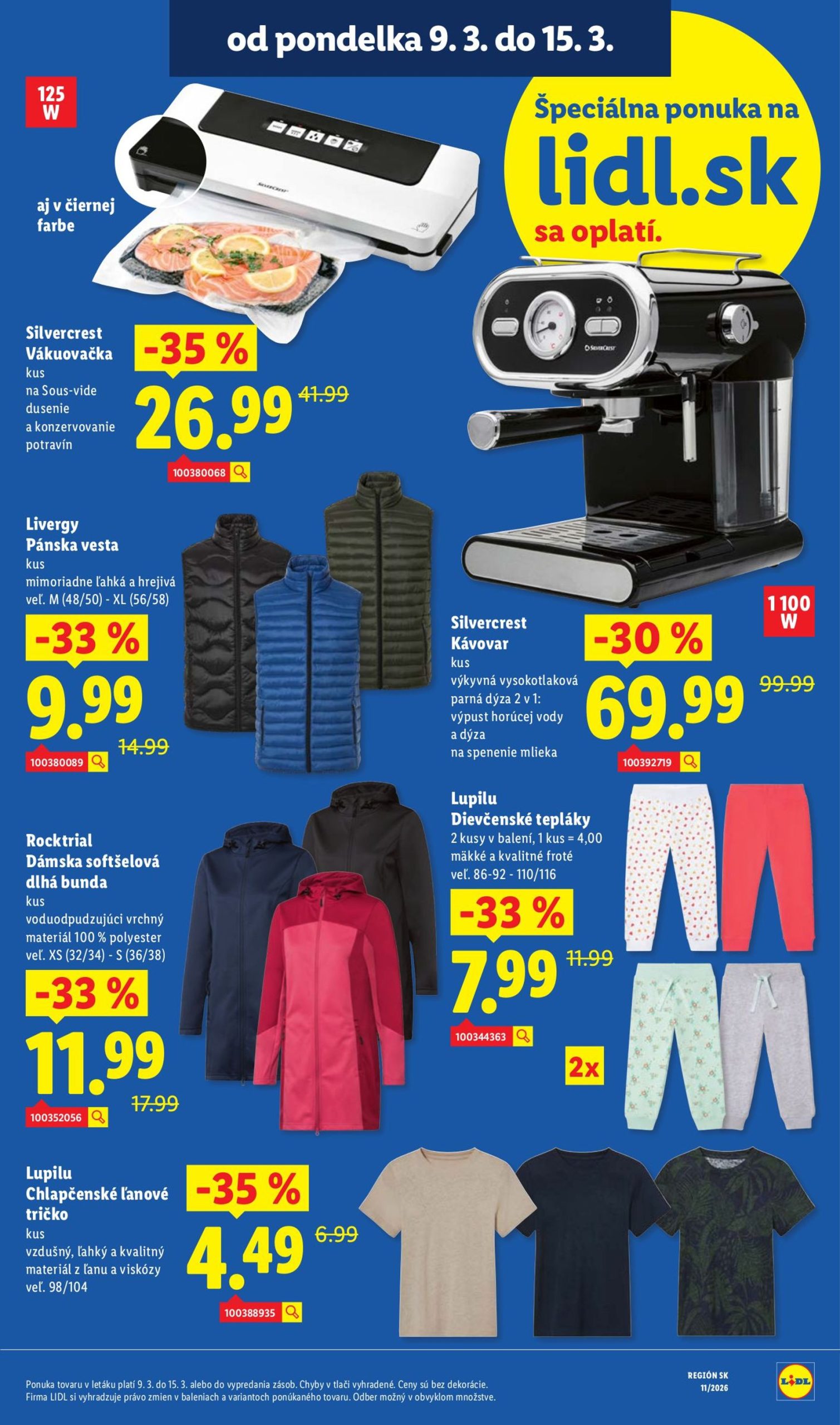 Page 95 of Aktuálny lidl leták platný od štvrtka 12.03 do 15.03