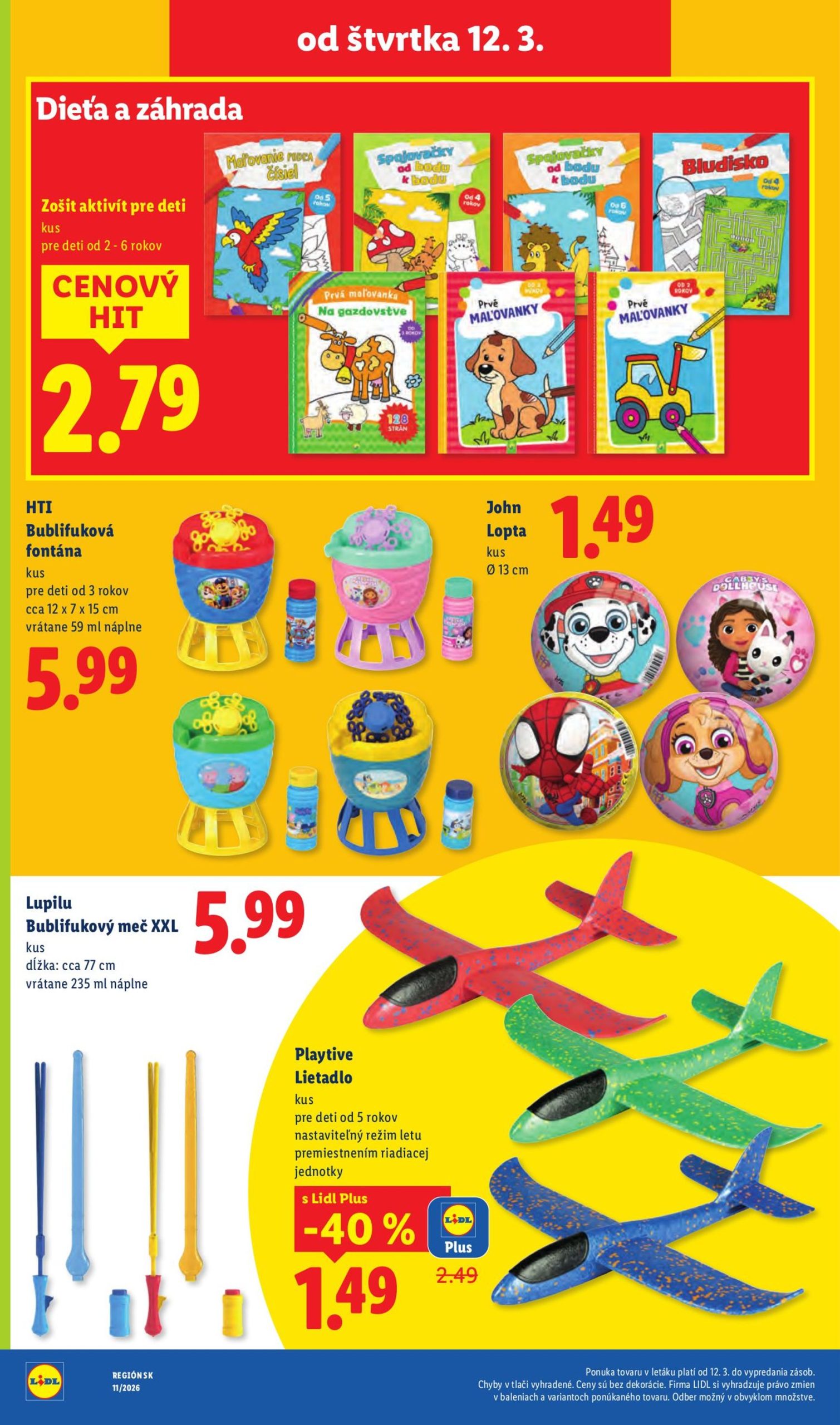 Page 40 of Aktuálny lidl leták platný od štvrtka 12.03 do 15.03