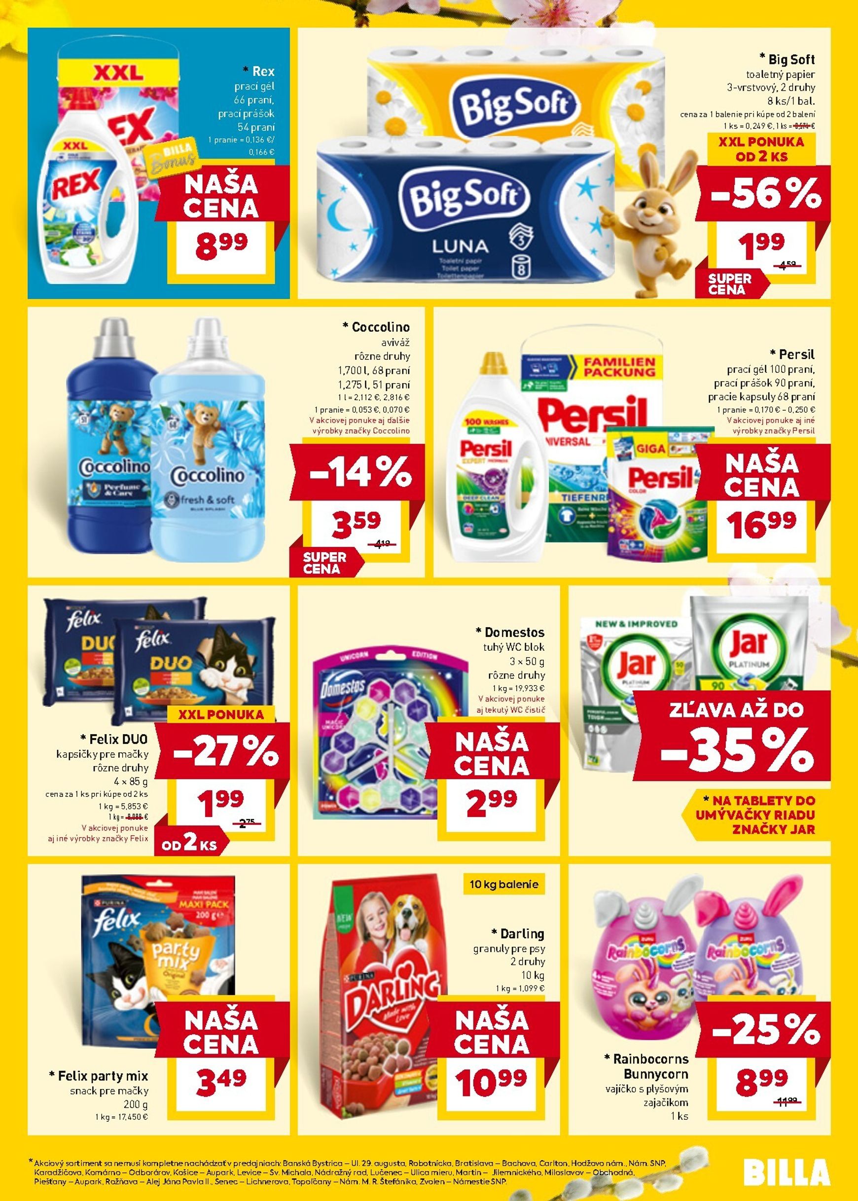 Page 25 of Aktuálny billa leták platný od stredy 11.03 do 17.03