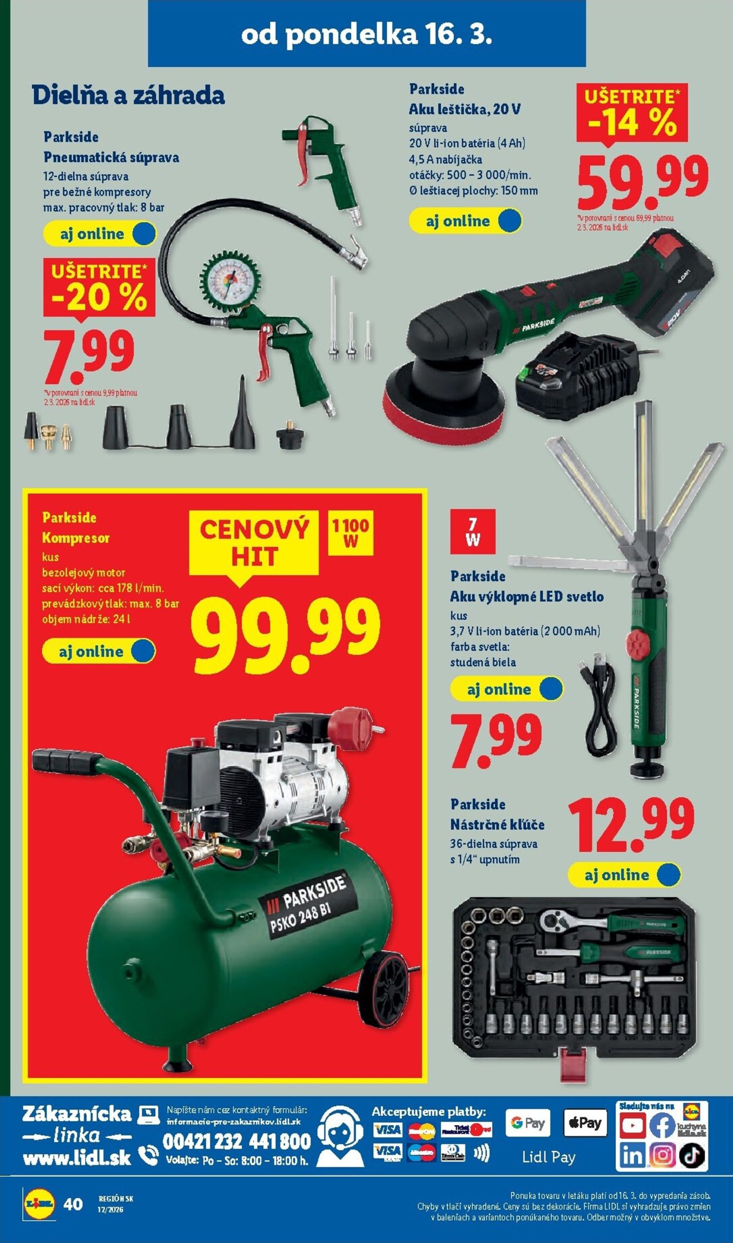 Page 60 of Aktuálny lidl leták platný od pondelka 16.03 do 22.03