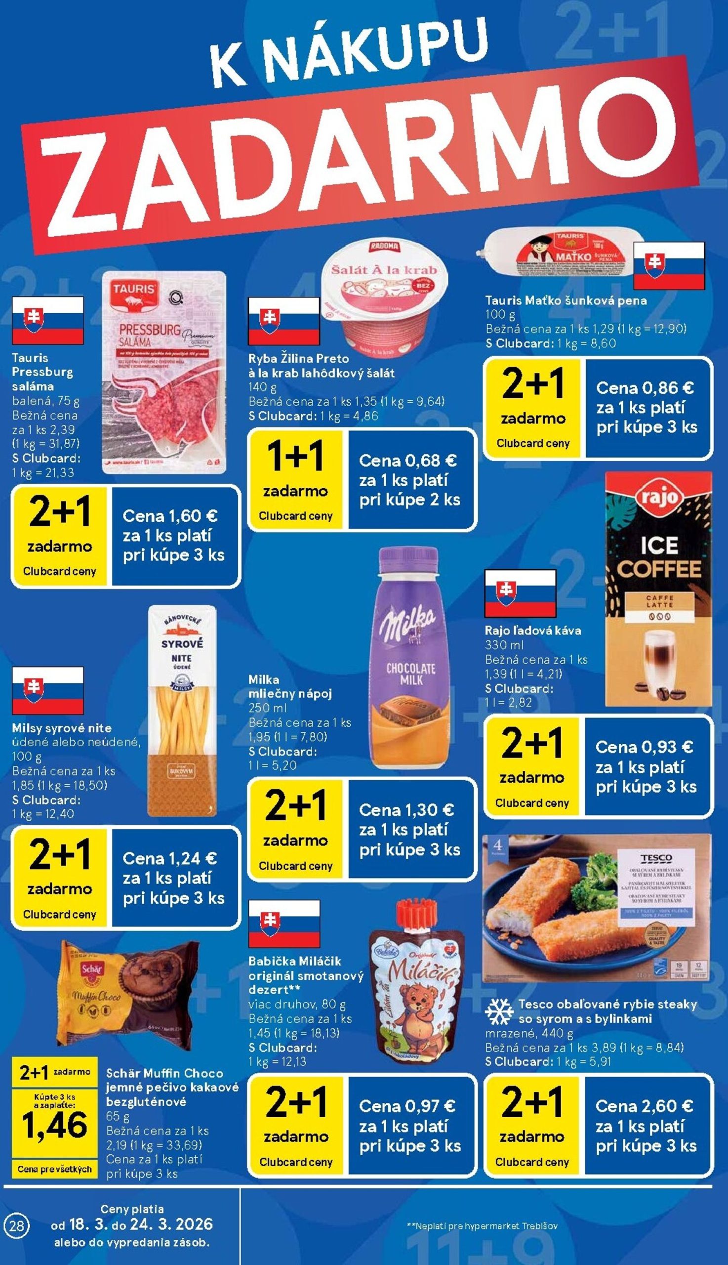 Page 28 of Aktuálny tesco leták platný od stredy 18.03 do 24.03