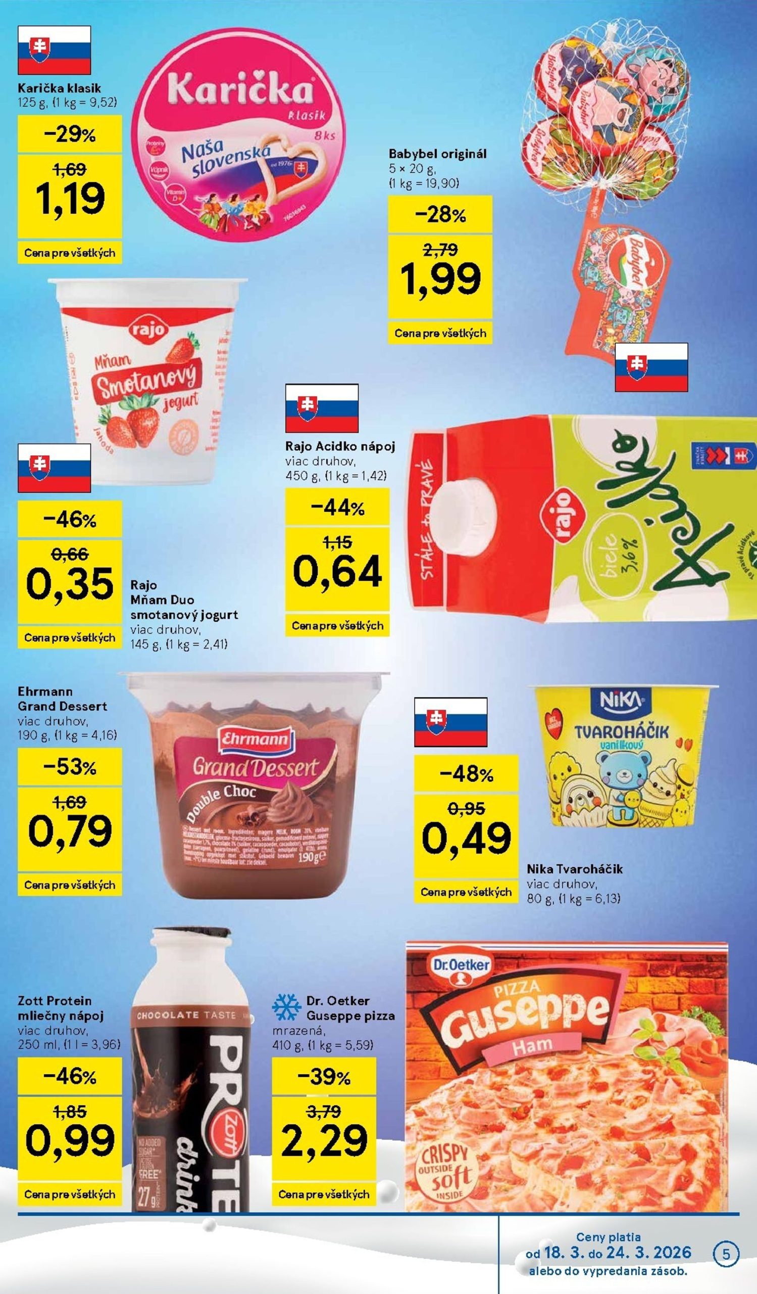 Page 5 of Aktuálny tesco leták platný od stredy 18.03 do 24.03