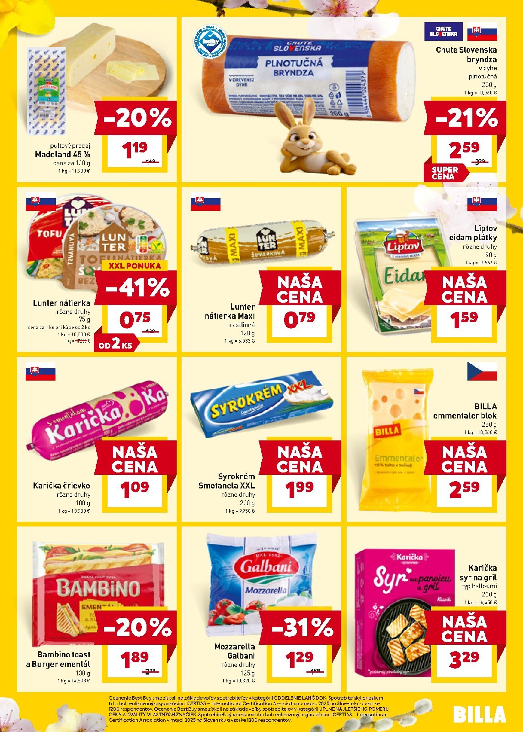 Page 9 of Aktuálny billa leták platný od stredy 18.03 do 24.03