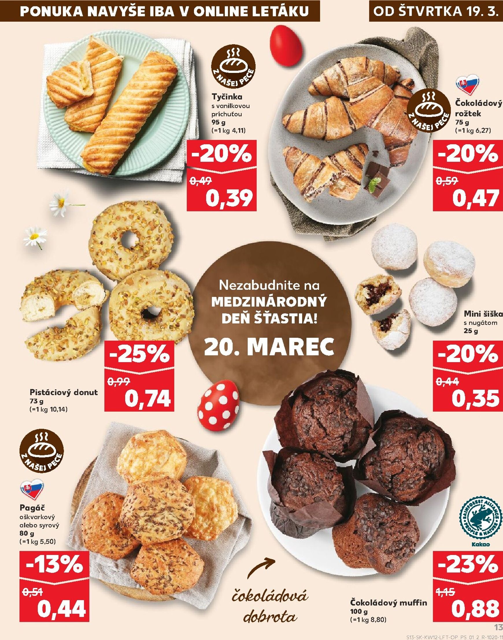 Page 13 of Aktuálny kaufland leták platný od štvrtka 19.03 do 25.03