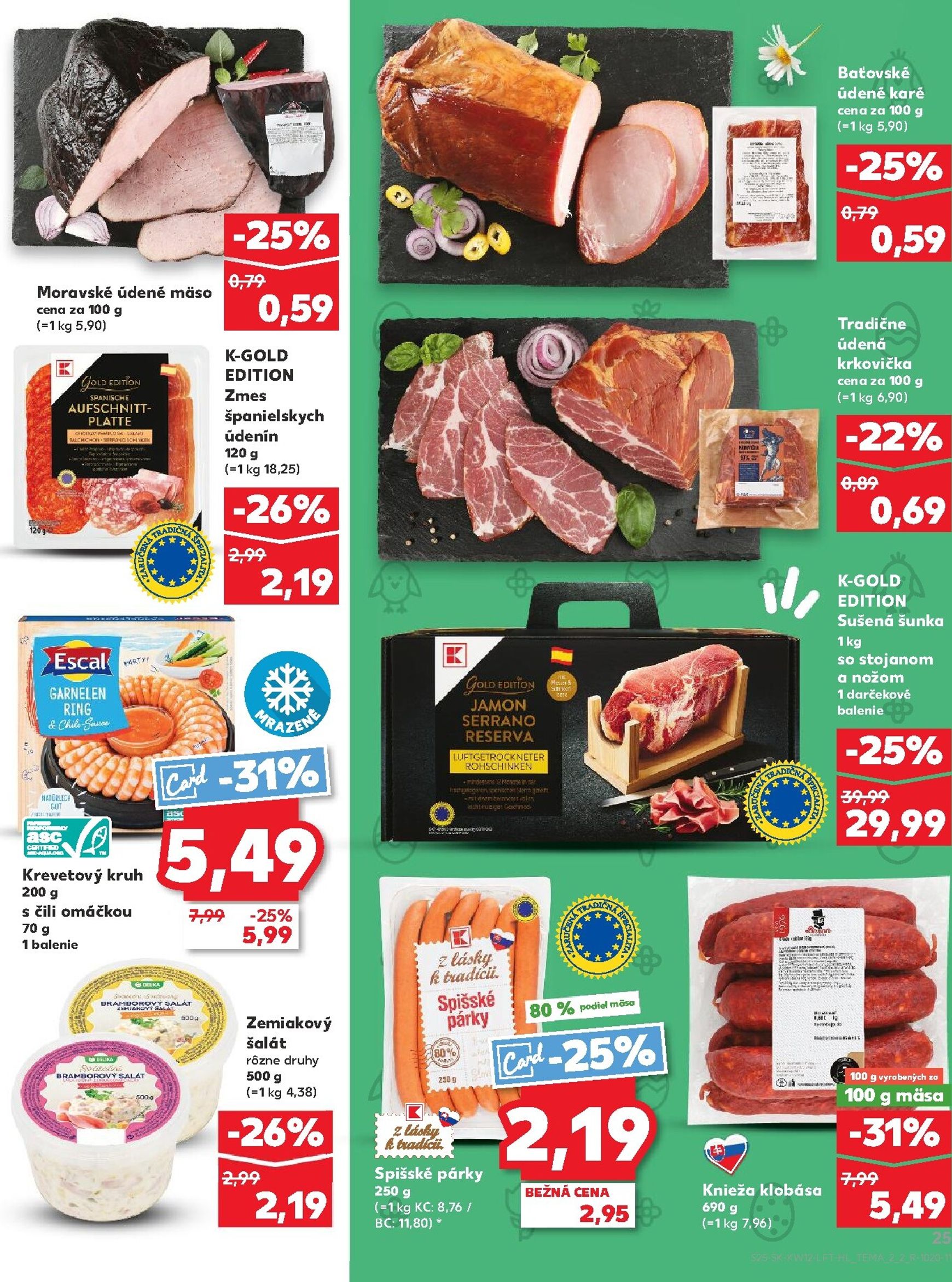 Page 25 of Aktuálny kaufland leták platný od štvrtka 19.03 do 25.03