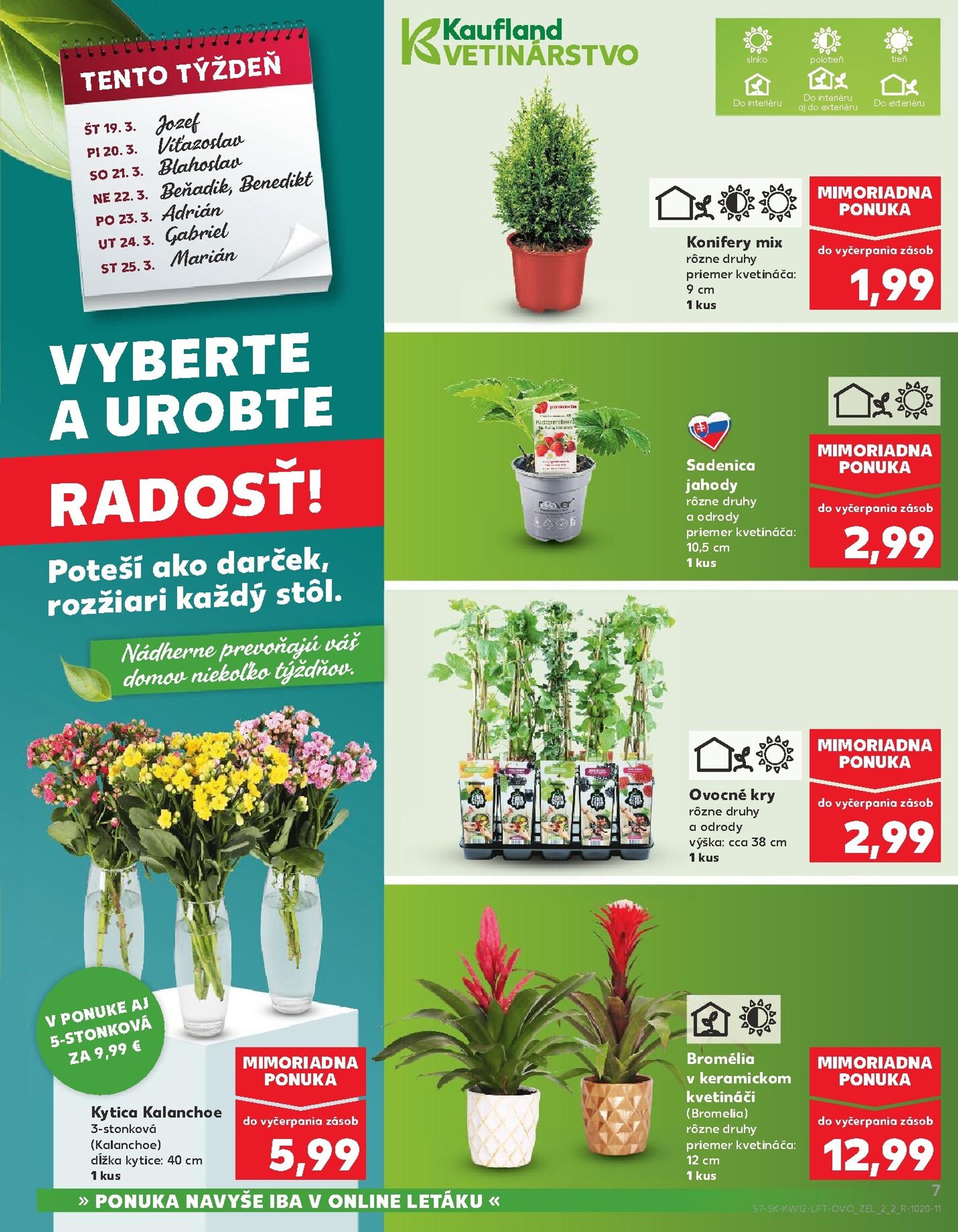 Page 7 of Aktuálny kaufland leták platný od štvrtka 19.03 do 25.03