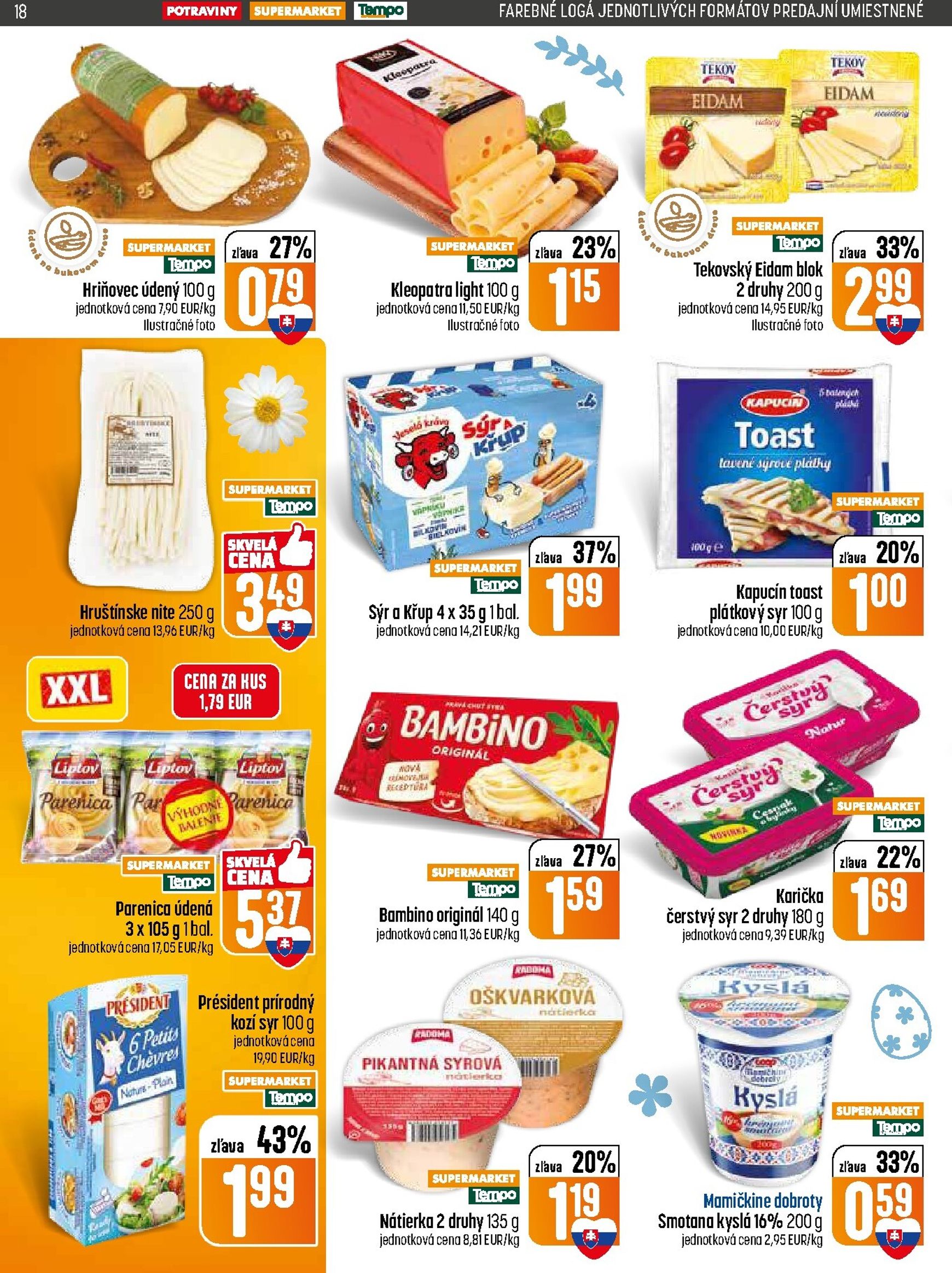 Page 18 of Aktuálny coop-jednota leták platný od štvrtka 19.03 do 25.03