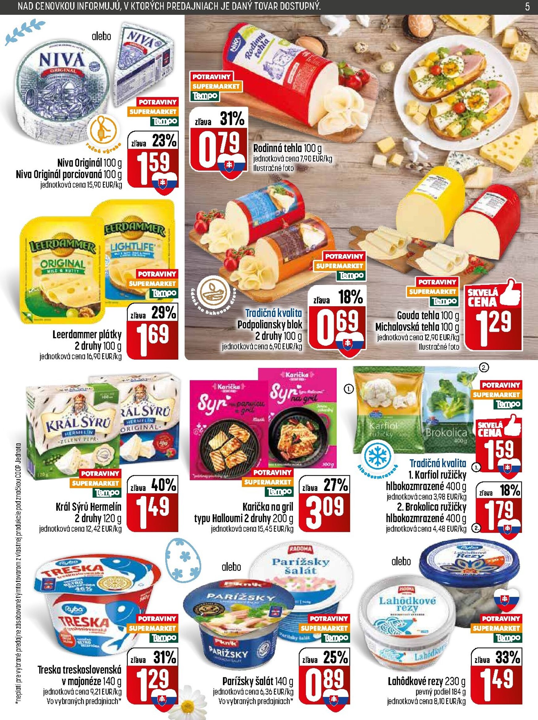 Page 5 of Aktuálny coop-jednota leták platný od štvrtka 19.03 do 25.03