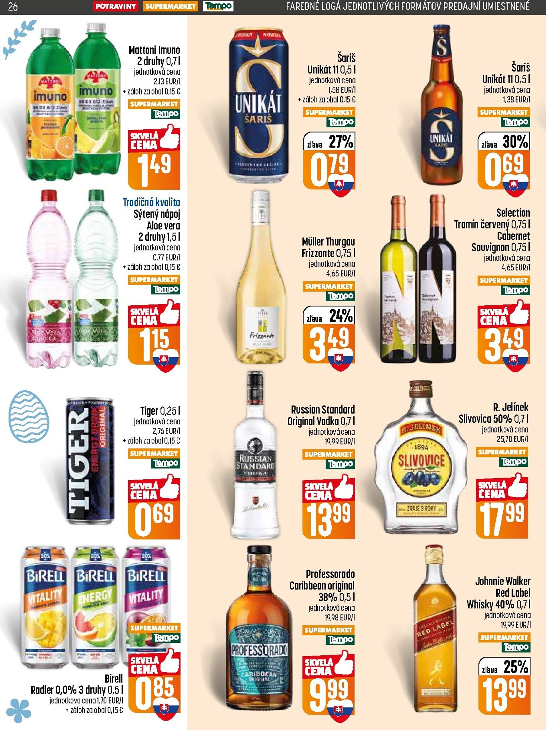 Page 26 of Aktuálny coop-jednota leták platný od štvrtka 19.03 do 25.03
