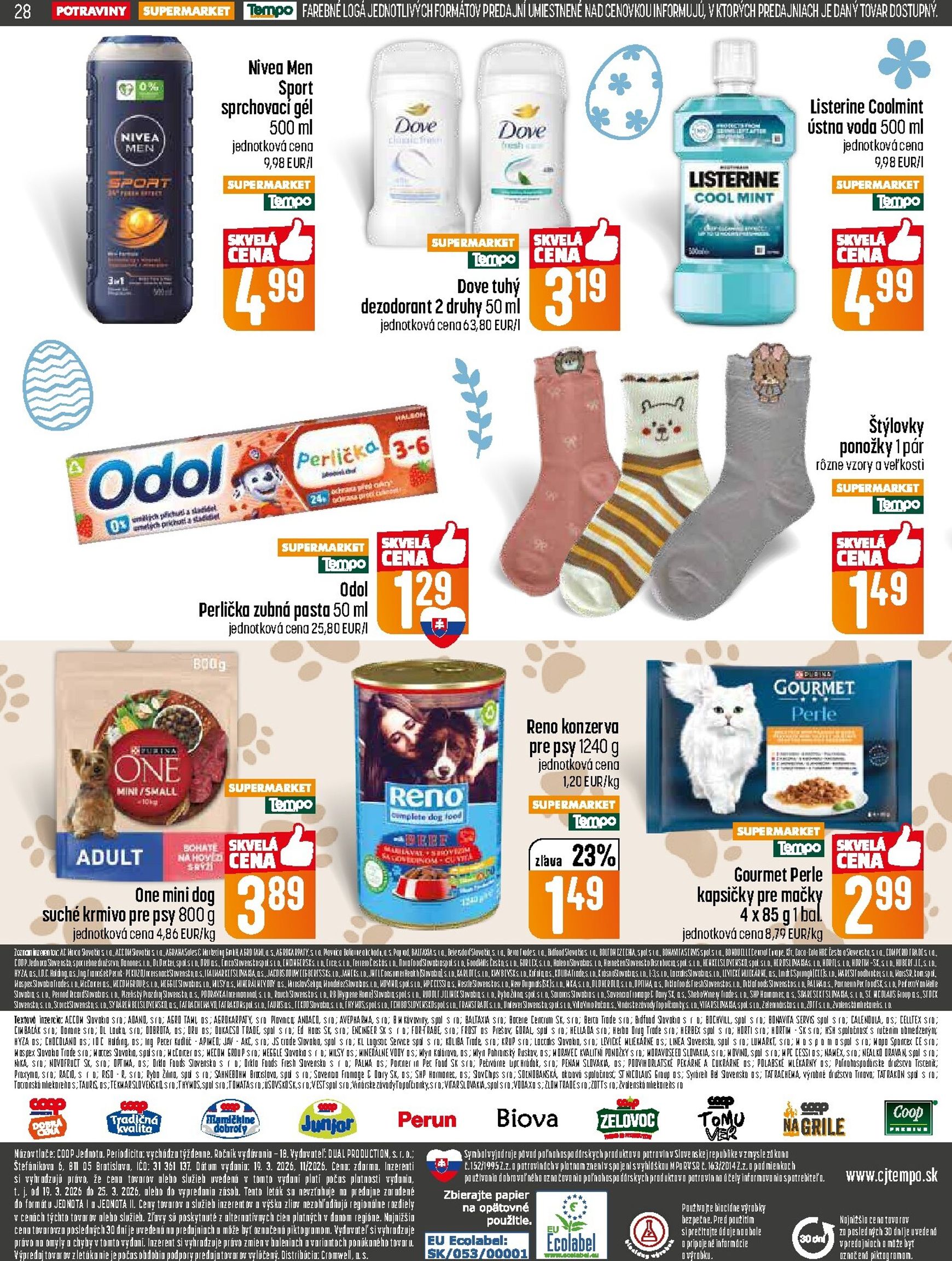 Page 28 of Aktuálny coop-jednota leták platný od štvrtka 19.03 do 25.03
