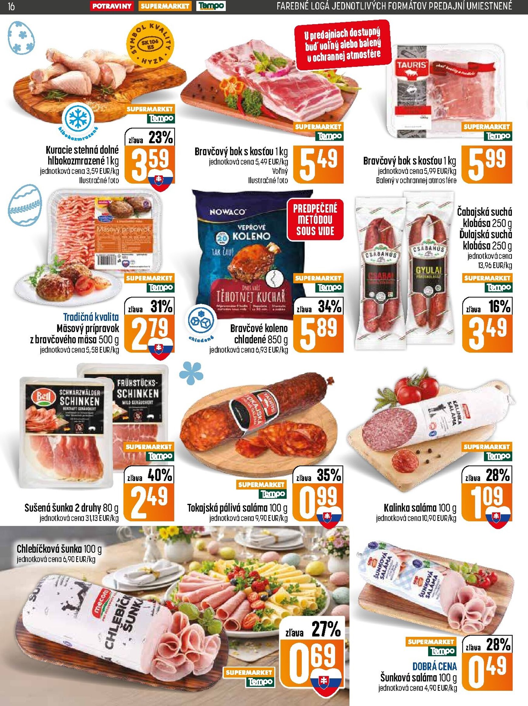 Page 16 of Aktuálny coop-jednota leták platný od štvrtka 19.03 do 25.03