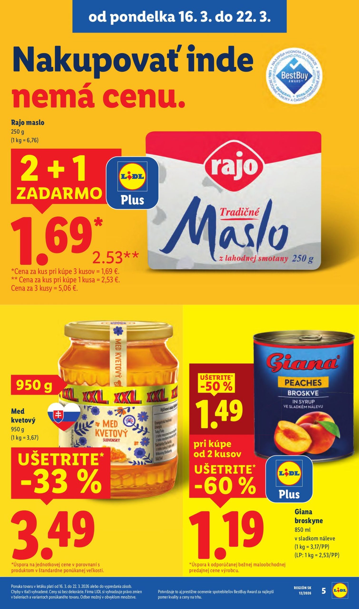 Page 50 of Aktuálny lidl leták platný od štvrtka 19.03 do 22.03