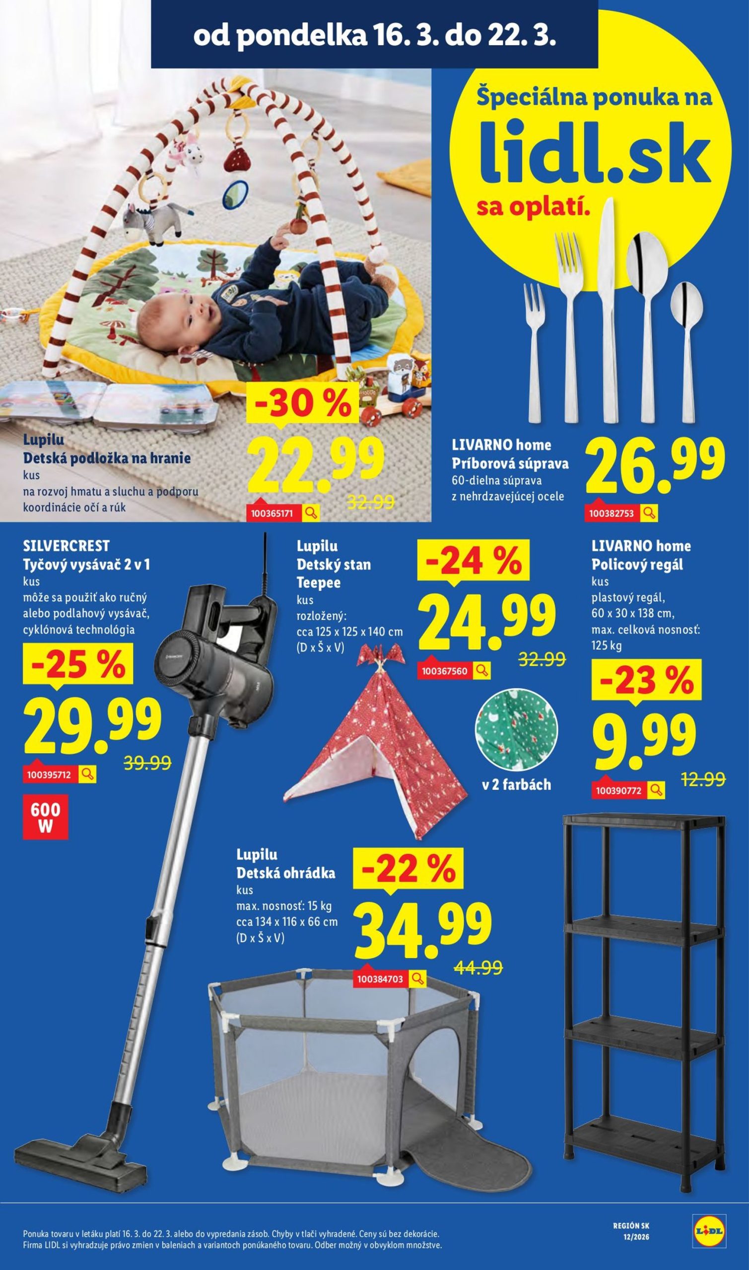 Page 107 of Aktuálny lidl leták platný od štvrtka 19.03 do 22.03