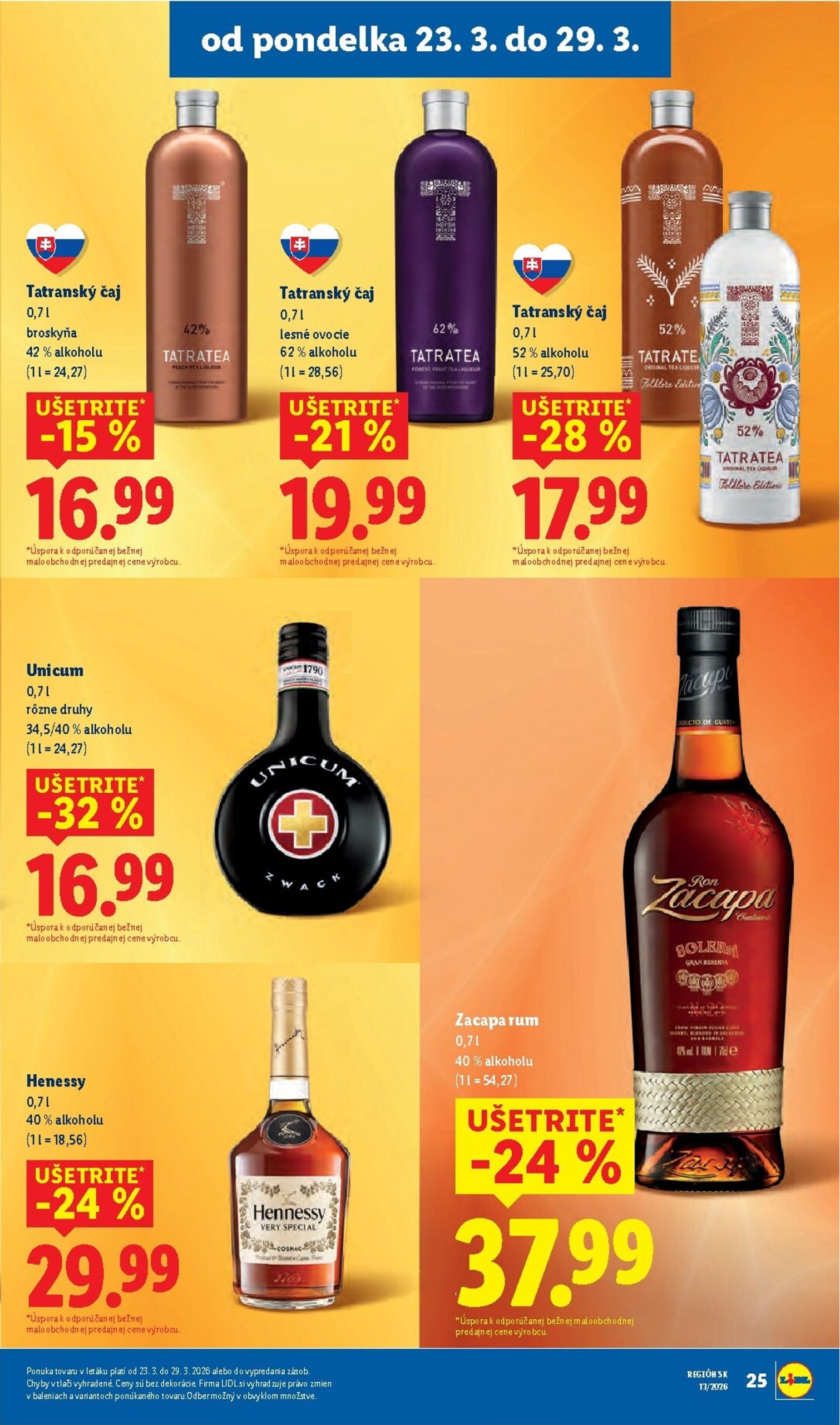 Page 29 of Aktuálny lidl leták platný od pondelka 23.03 do 29.03