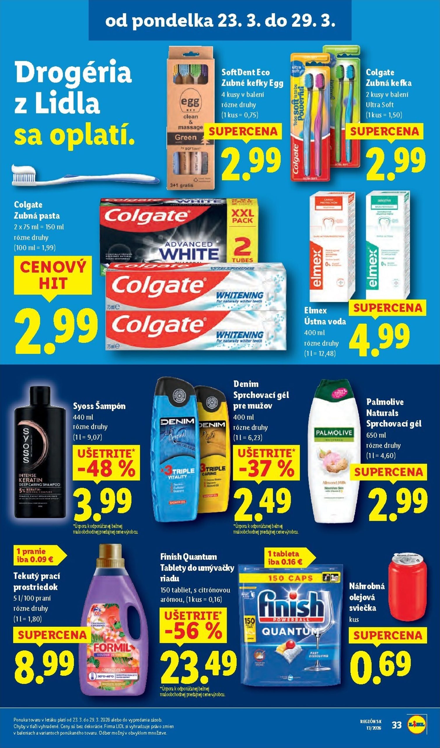 Page 40 of Aktuálny lidl leták platný od pondelka 23.03 do 29.03