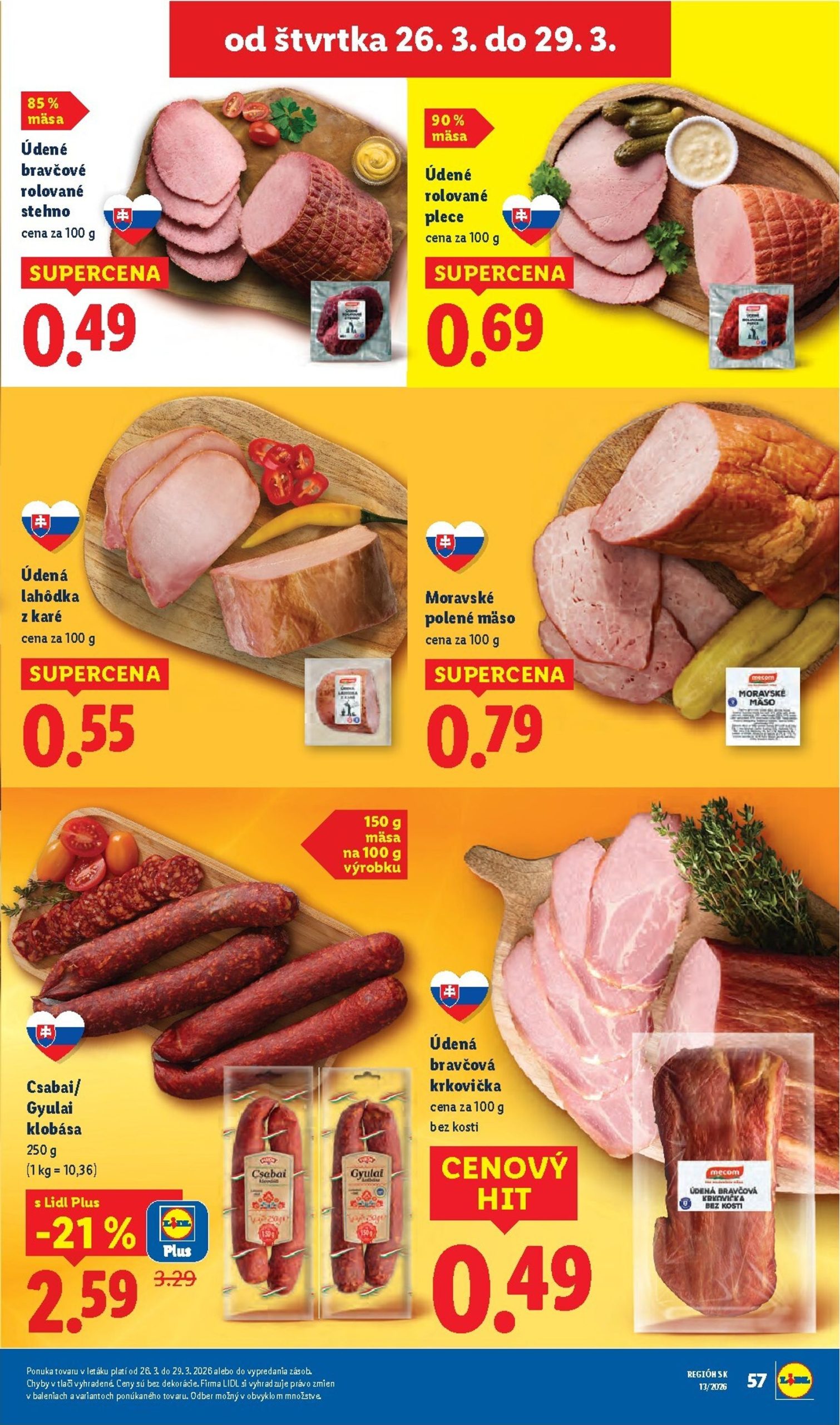Page 63 of Aktuálny lidl leták platný od pondelka 23.03 do 29.03