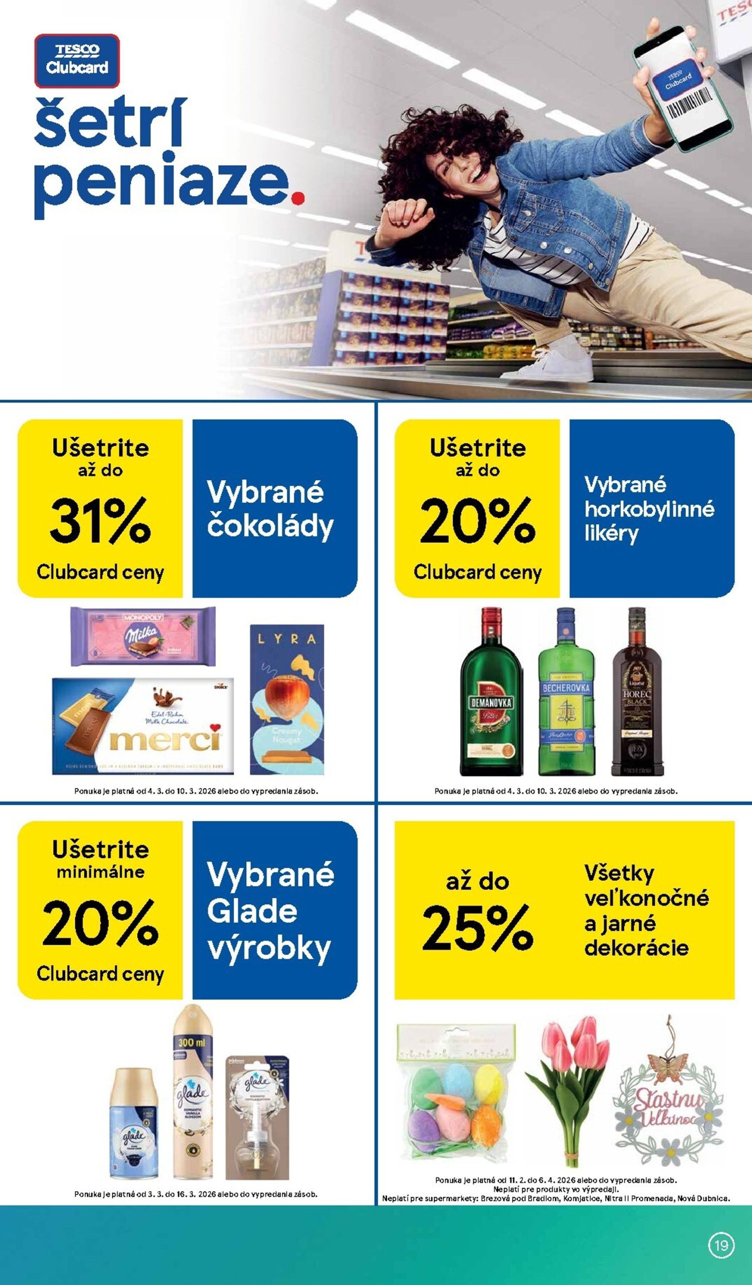 Page 19 of Aktuálny tesco leták platný od stredy 04.03 do 10.03