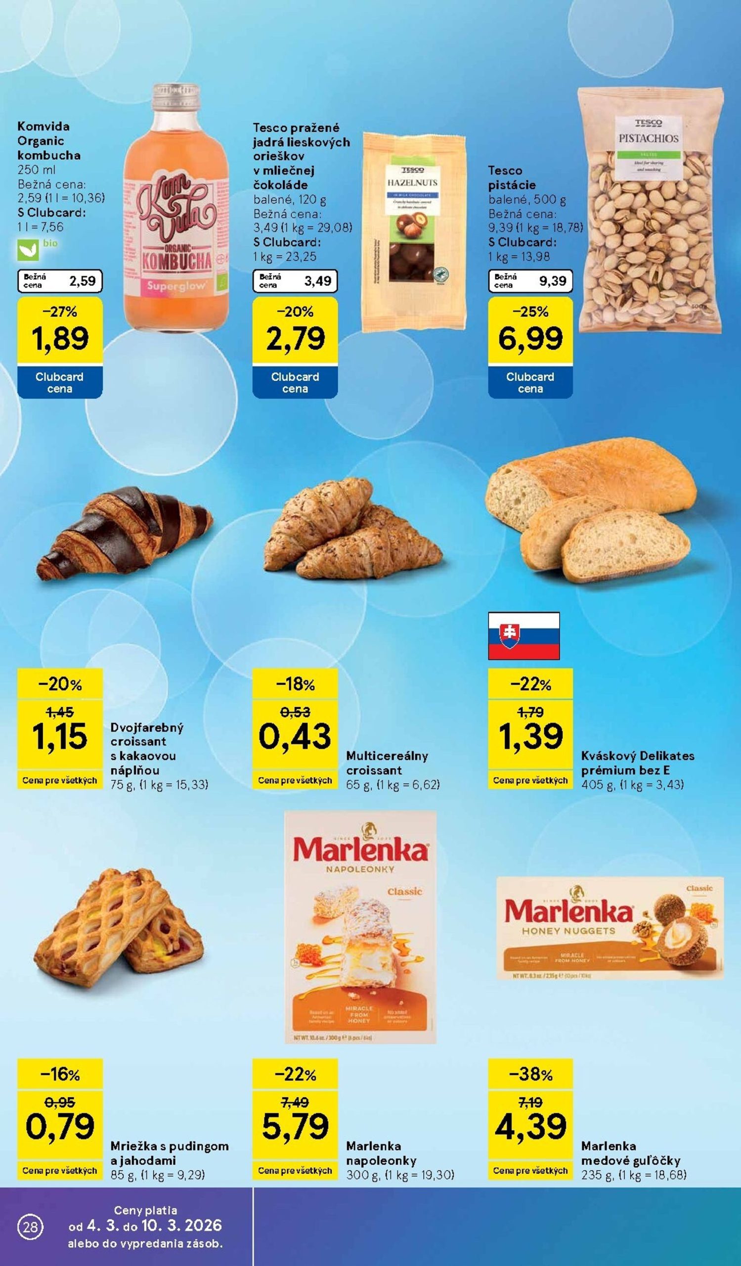 Page 28 of Aktuálny tesco leták platný od stredy 04.03 do 10.03
