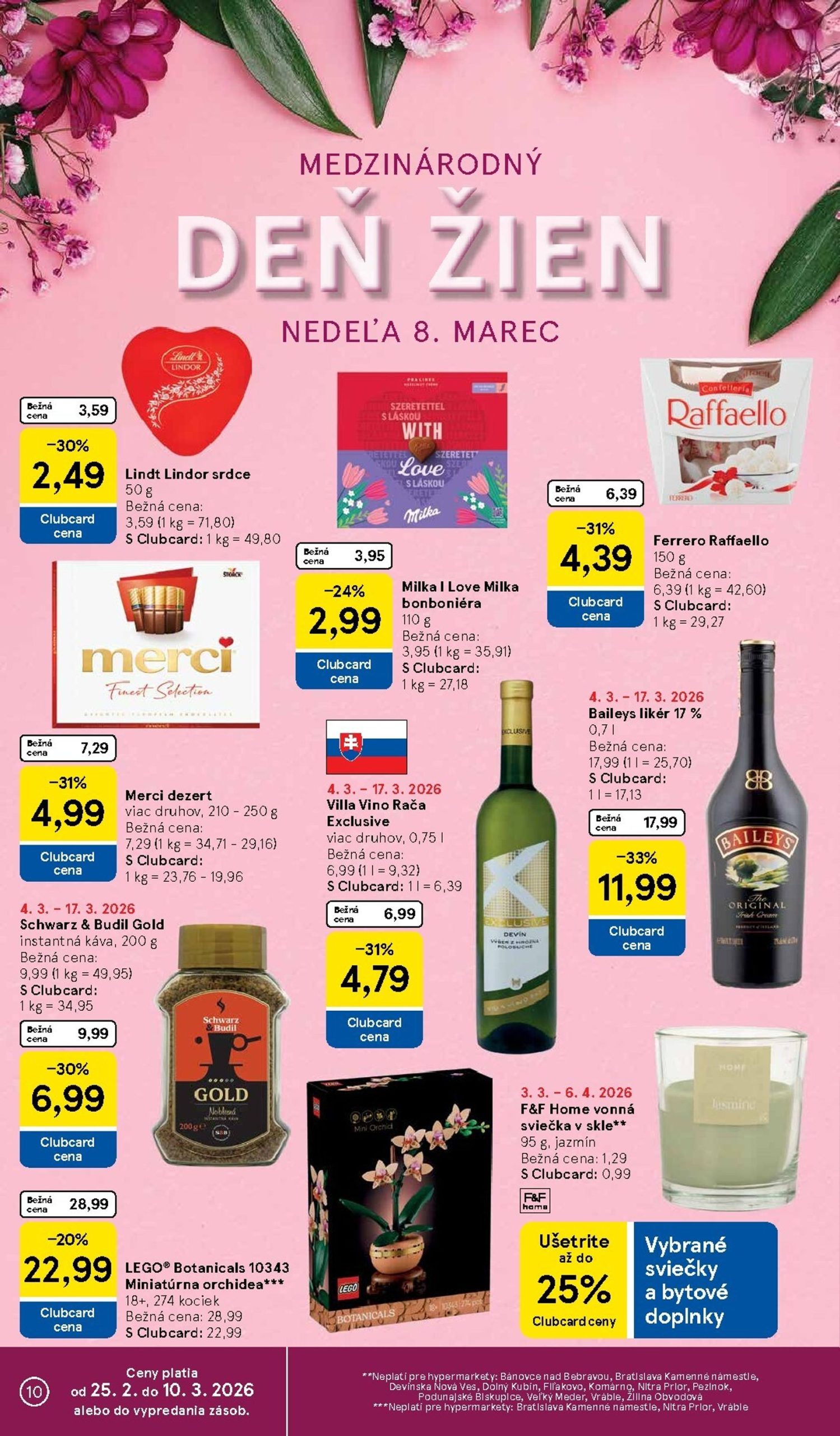 Page 10 of Aktuálny tesco leták platný od stredy 04.03 do 10.03