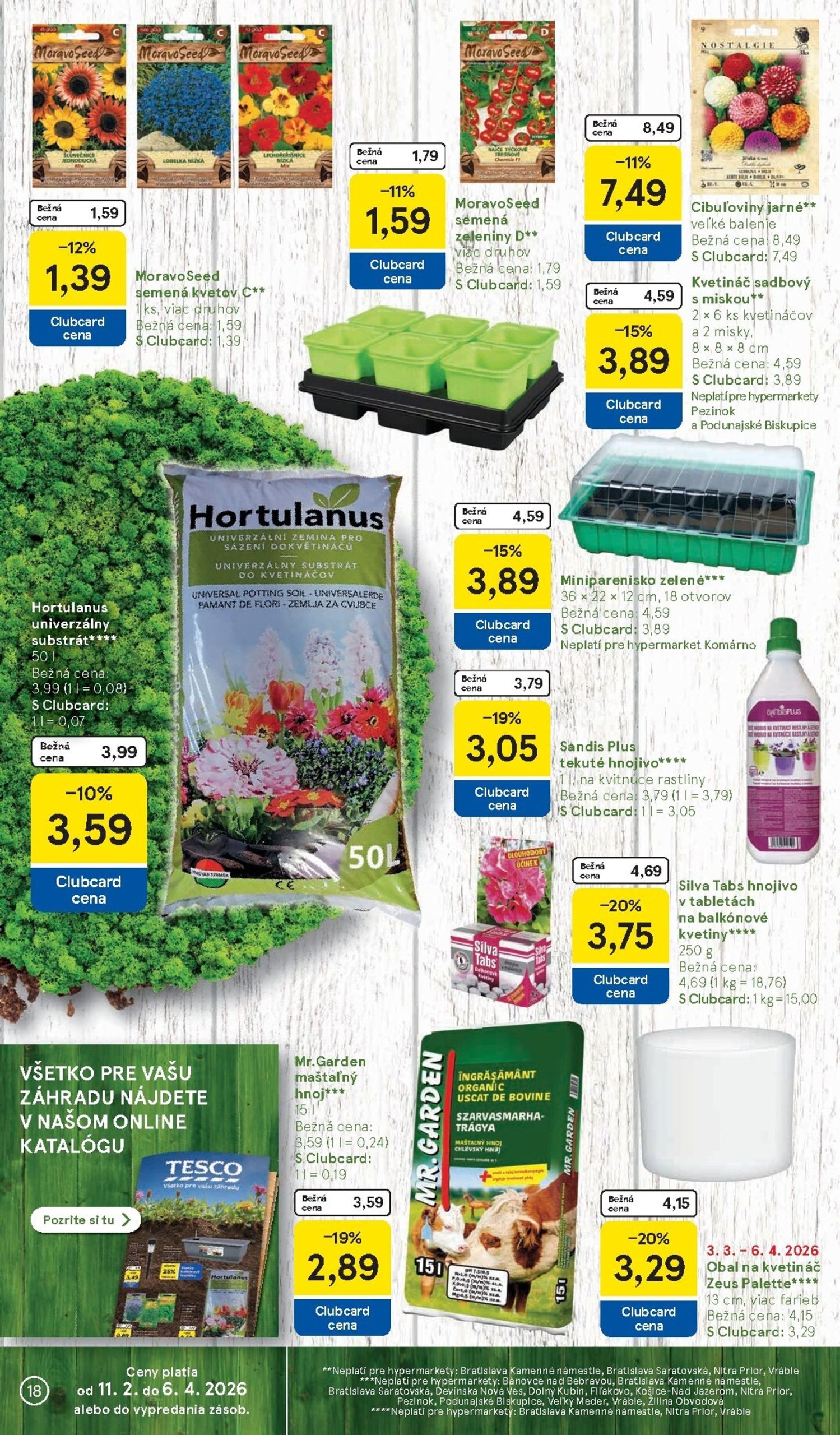 Page 18 of Aktuálny tesco leták platný od stredy 04.03 do 10.03