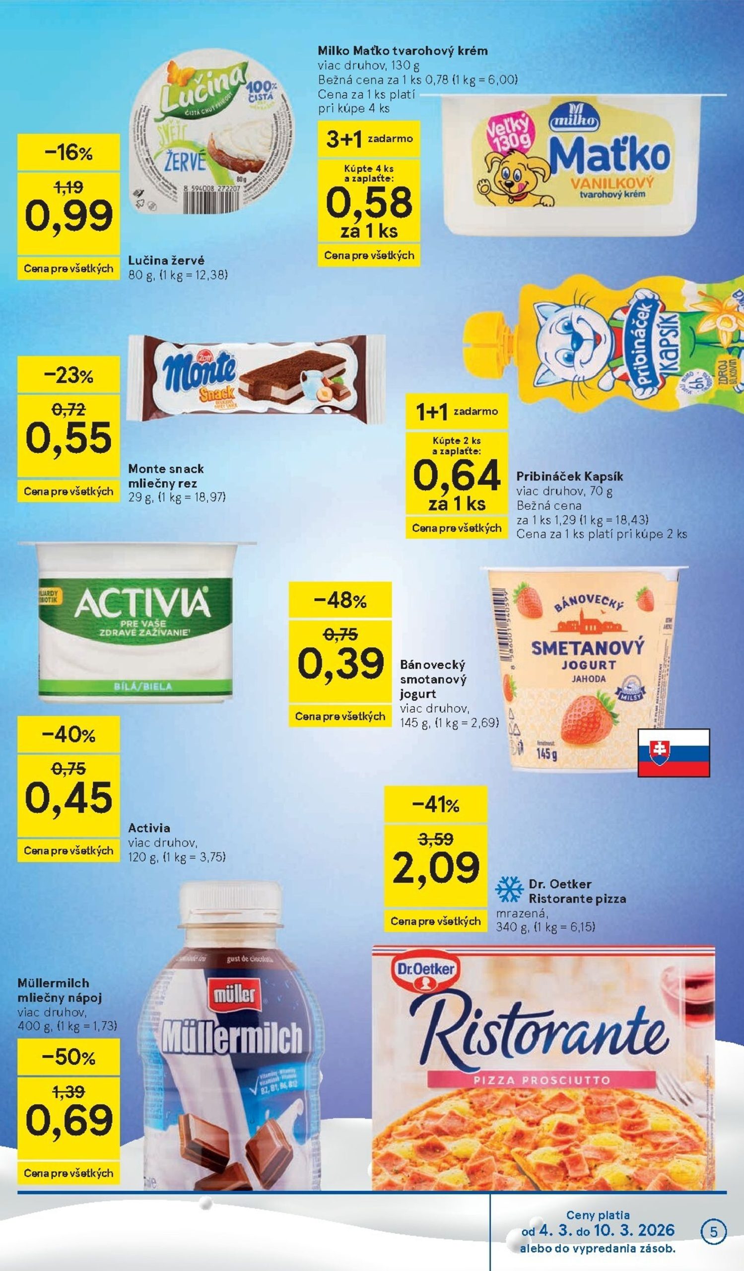Page 5 of Aktuálny tesco leták platný od stredy 04.03 do 10.03