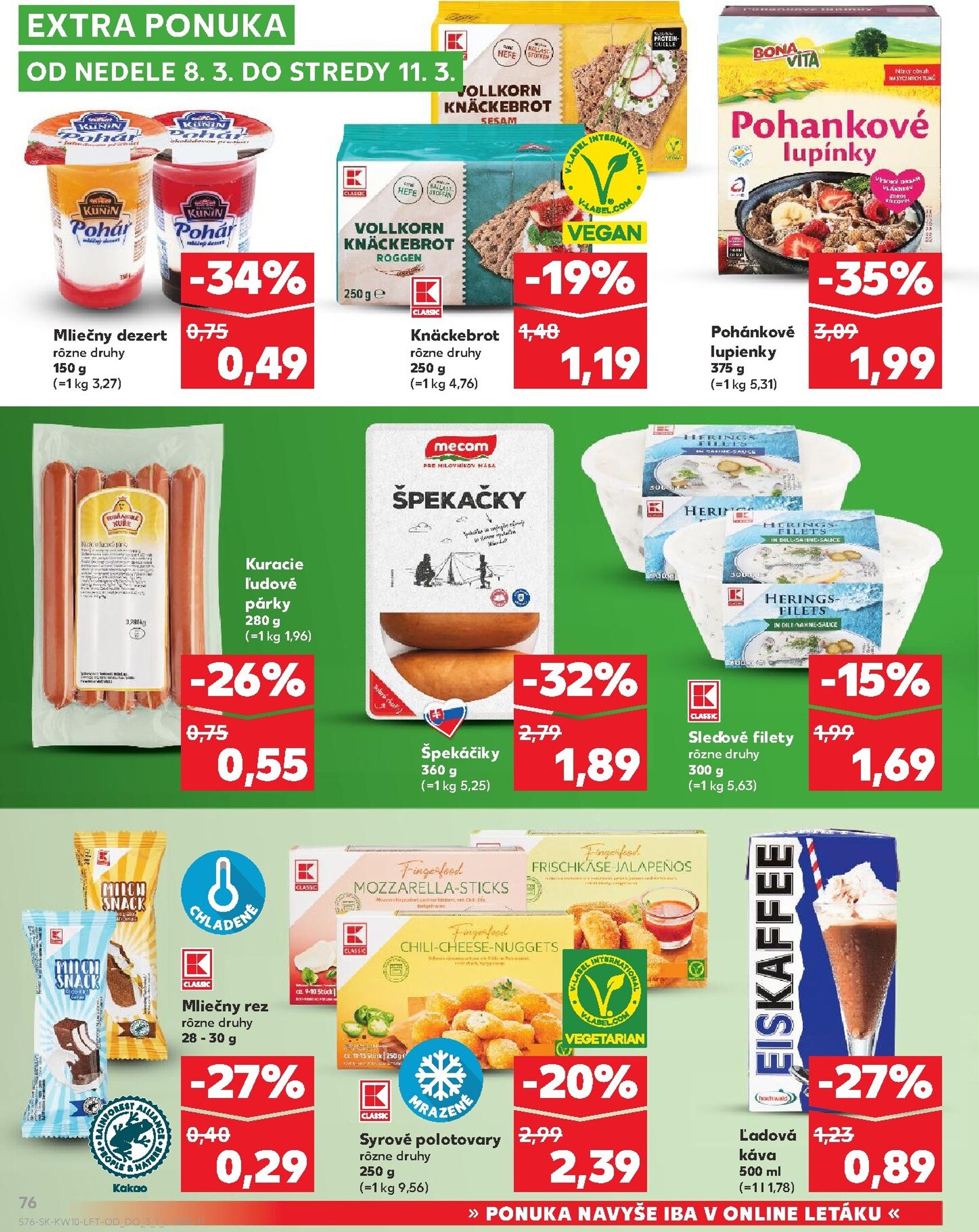 Page 76 of Aktuálny kaufland leták platný od štvrtka 05.03 do 11.03