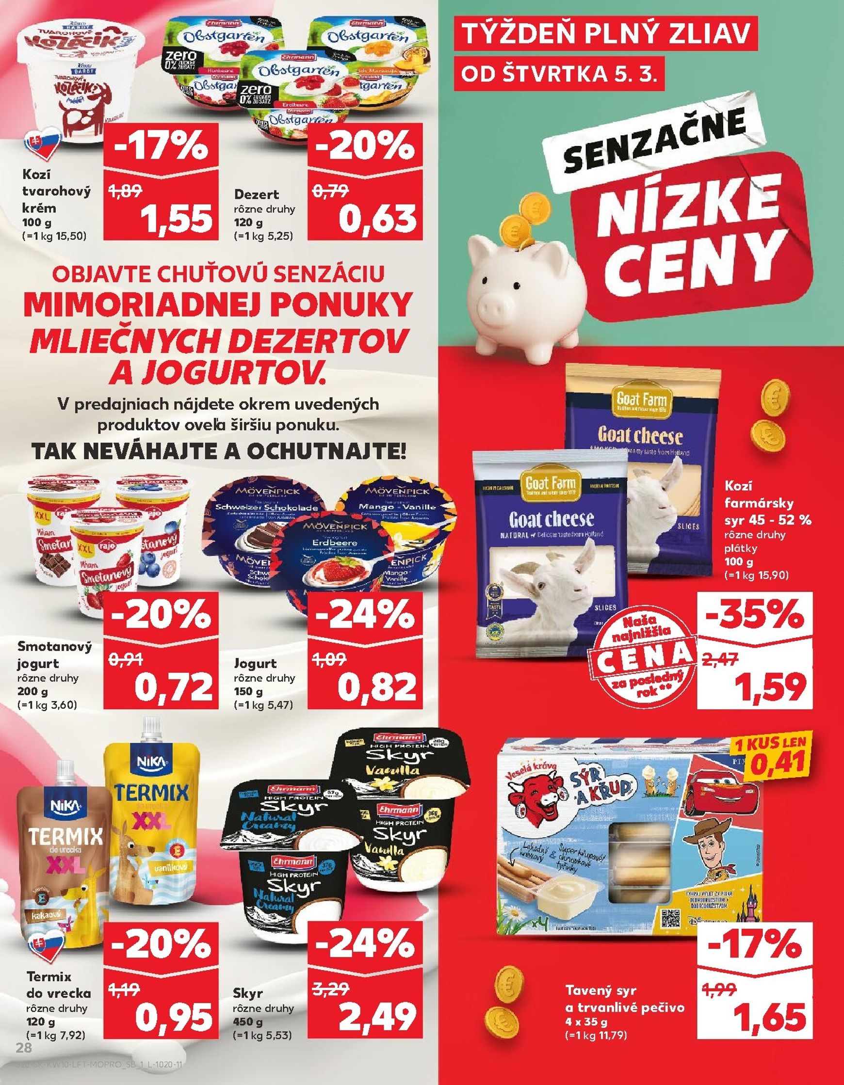 Page 28 of Aktuálny kaufland leták platný od štvrtka 05.03 do 11.03