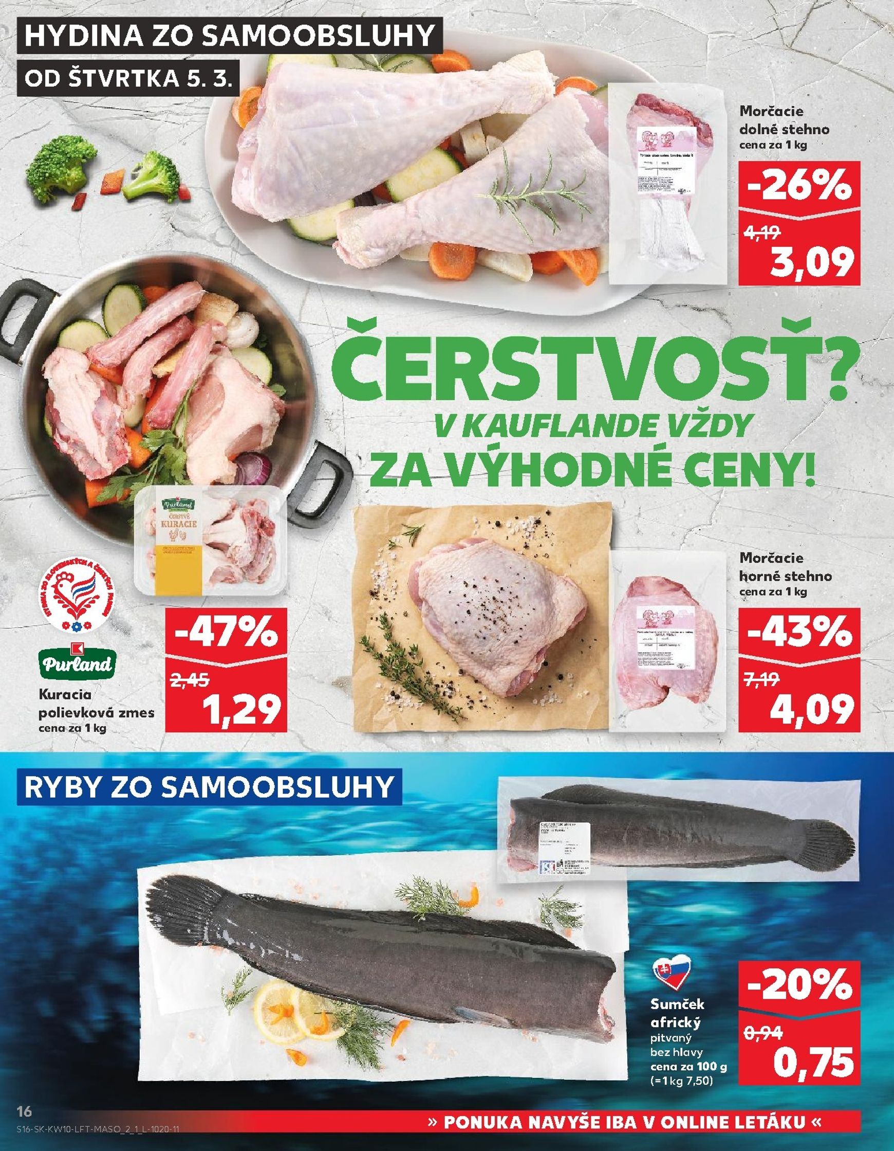 Page 16 of Aktuálny kaufland leták platný od štvrtka 05.03 do 11.03