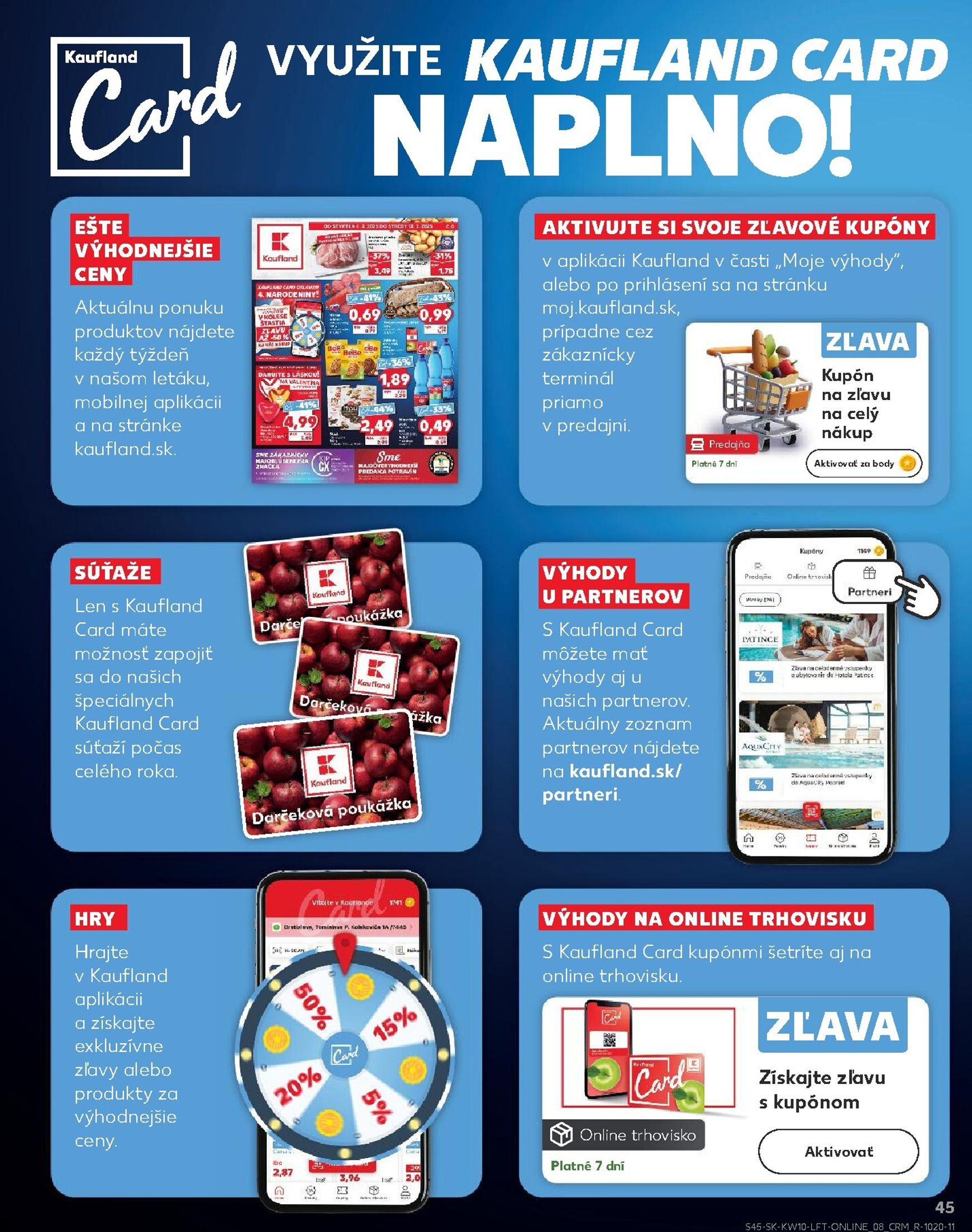 Page 45 of Aktuálny kaufland leták platný od štvrtka 05.03 do 11.03