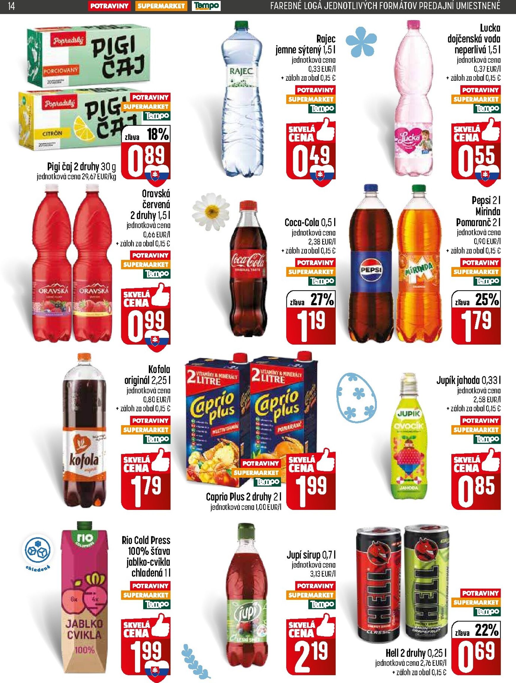 Page 14 of Aktuálny coop-jednota leták platný od štvrtka 05.03 do 11.03