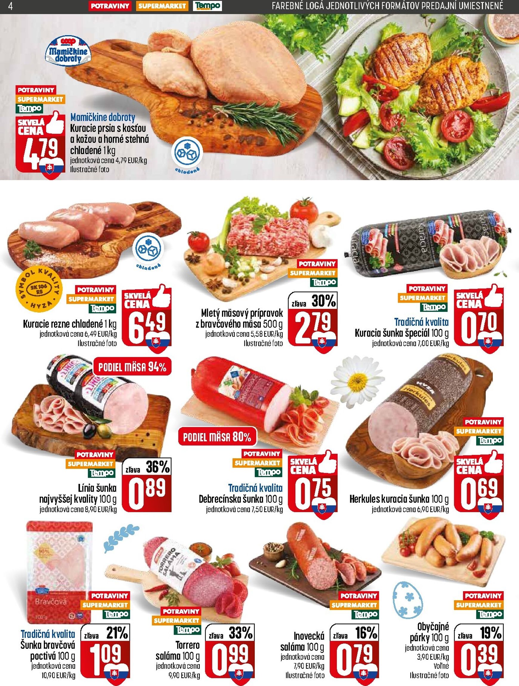 Page 4 of Aktuálny coop-jednota leták platný od štvrtka 05.03 do 11.03