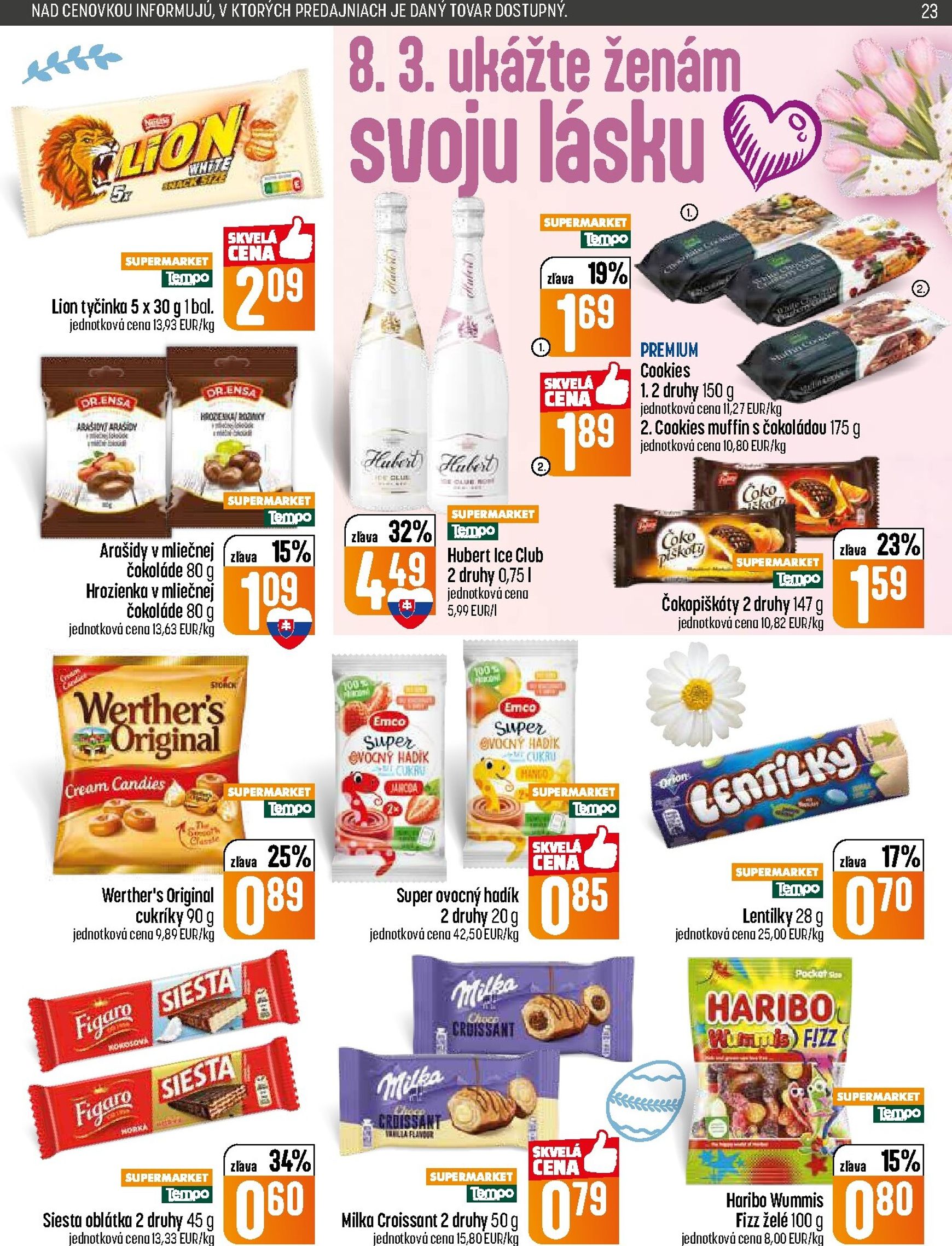 Page 23 of Aktuálny coop-jednota leták platný od štvrtka 05.03 do 11.03