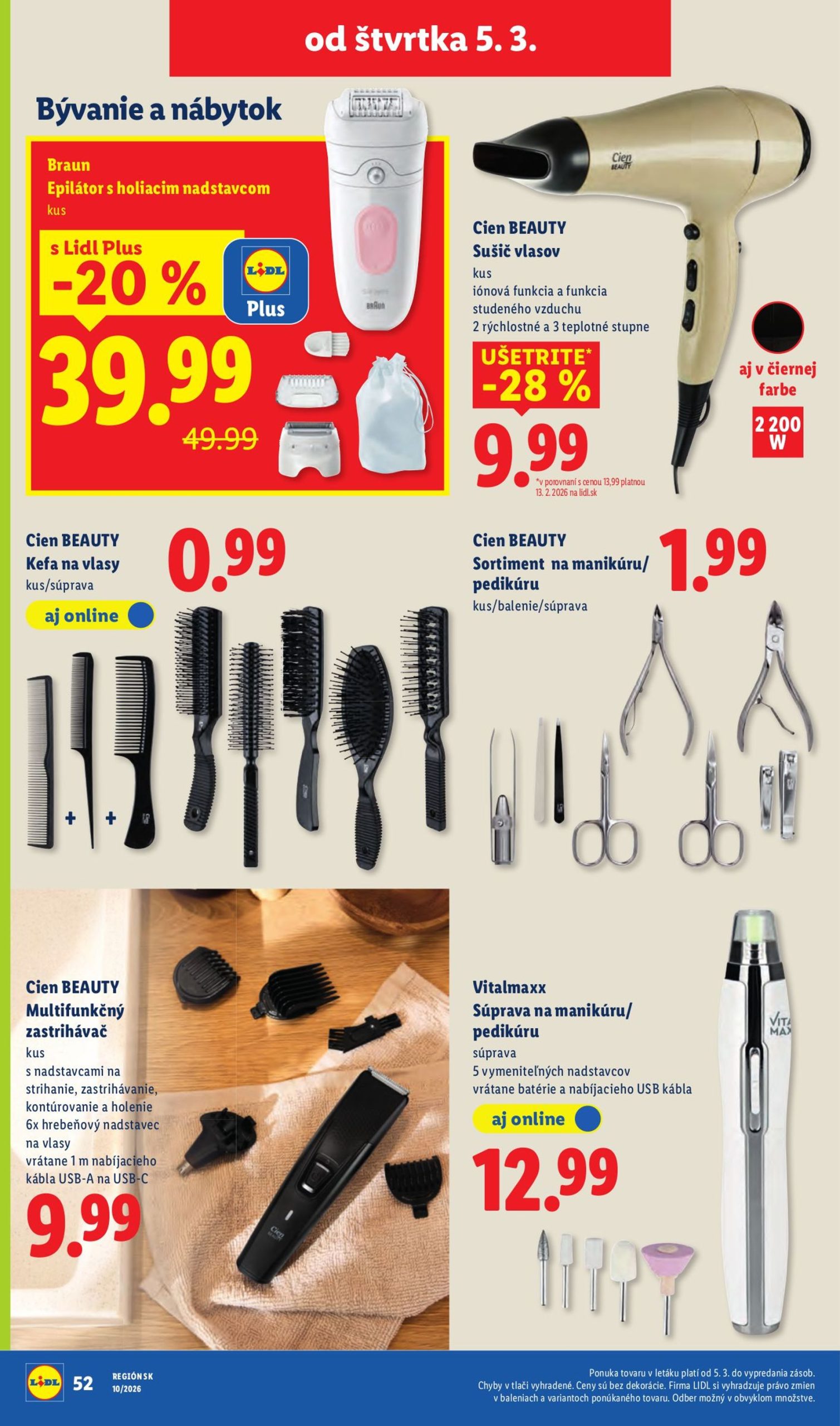 Page 36 of Aktuálny lidl leták platný od štvrtka 05.03 do 08.03