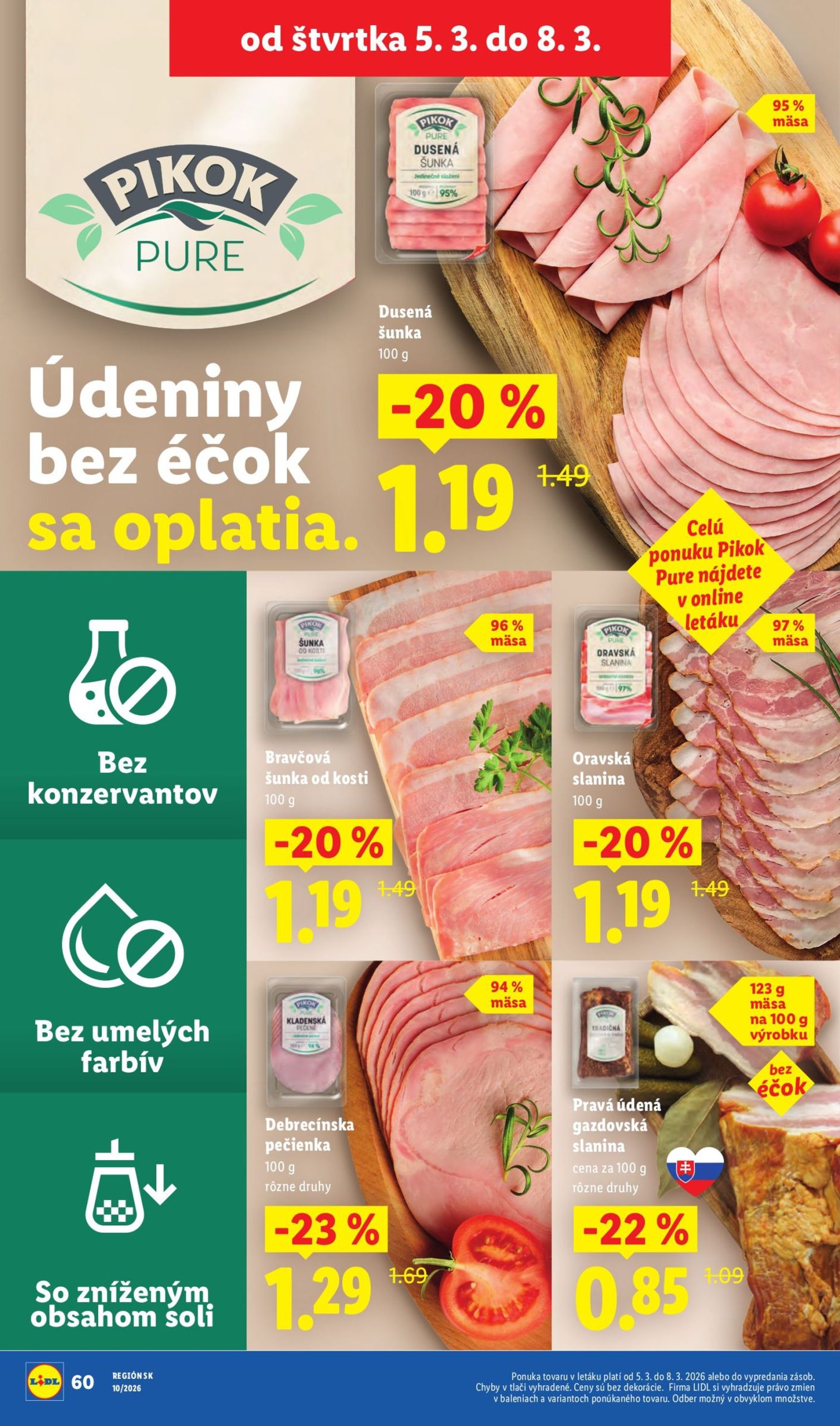 Page 10 of Aktuálny lidl leták platný od štvrtka 05.03 do 08.03