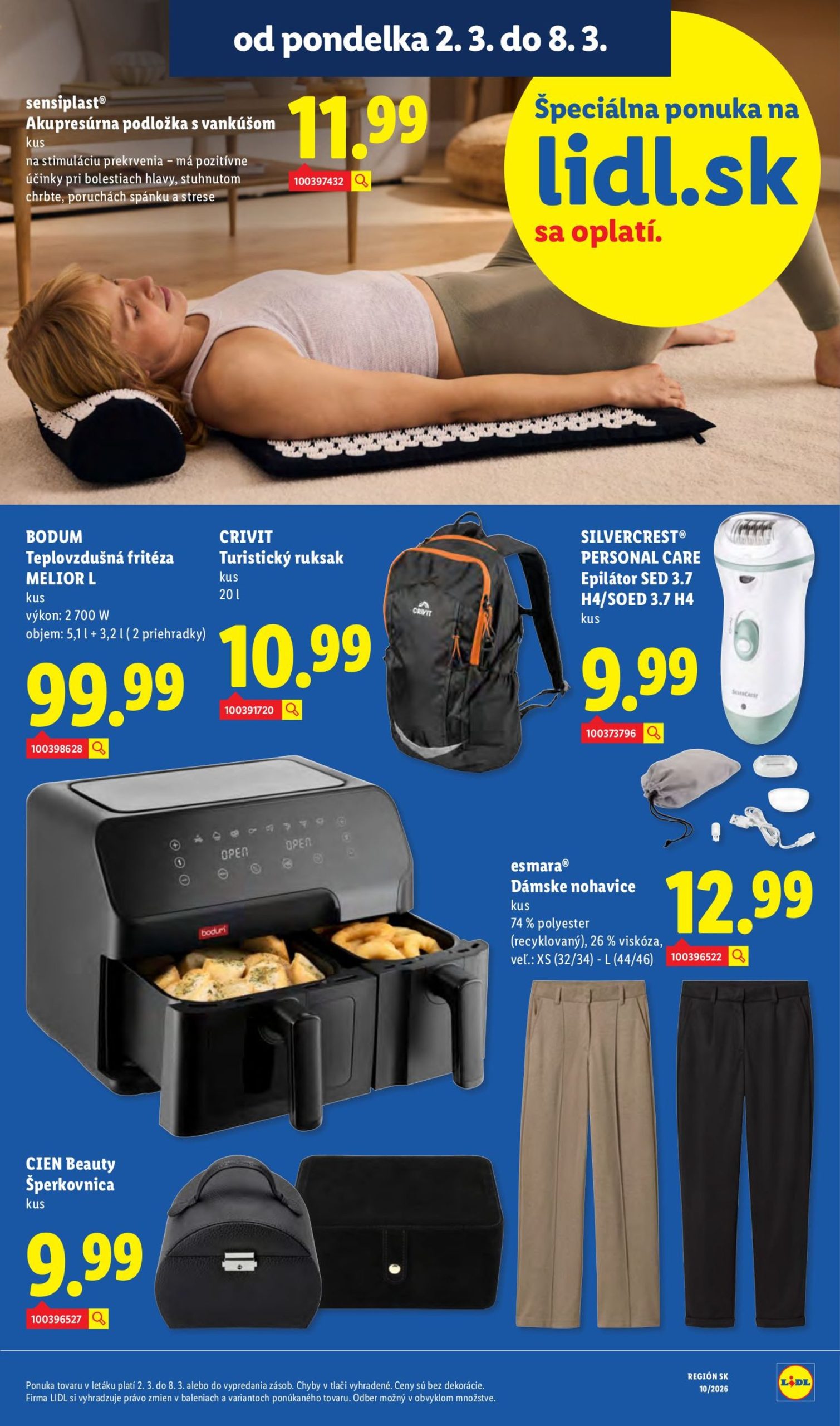 Page 99 of Aktuálny lidl leták platný od štvrtka 05.03 do 08.03
