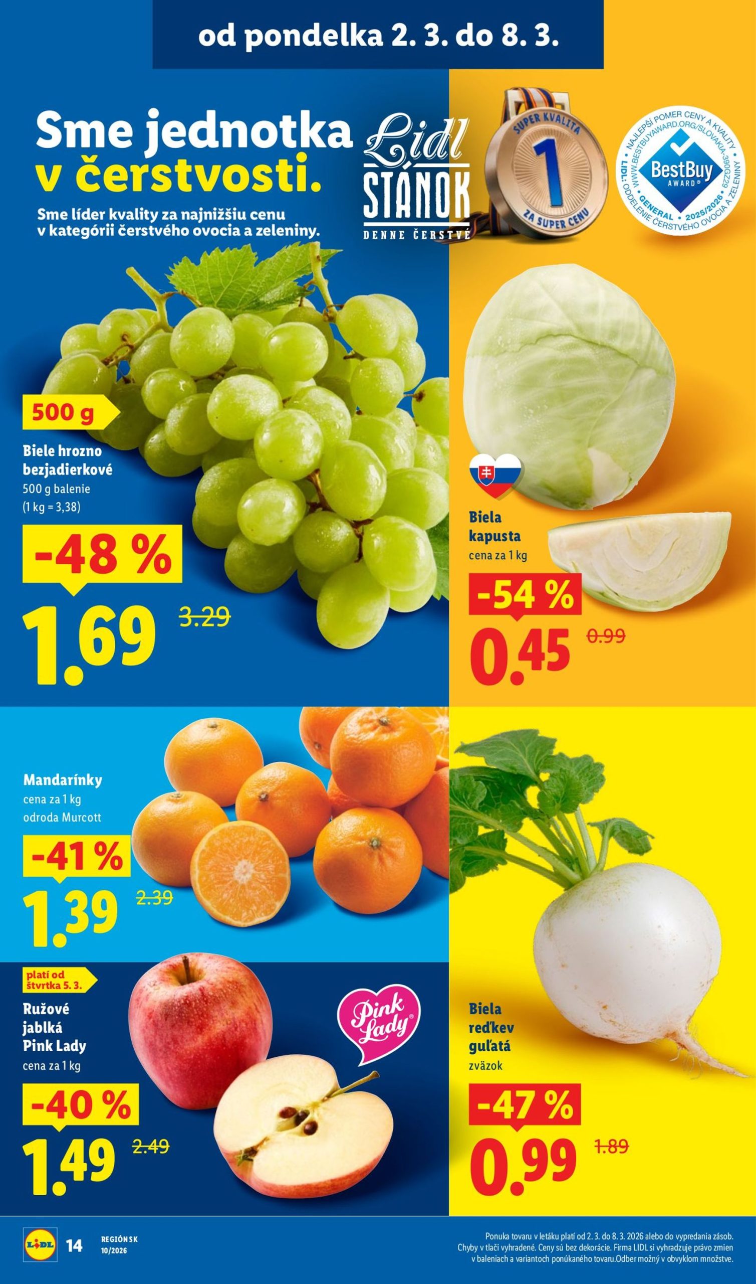 Page 60 of Aktuálny lidl leták platný od štvrtka 05.03 do 08.03