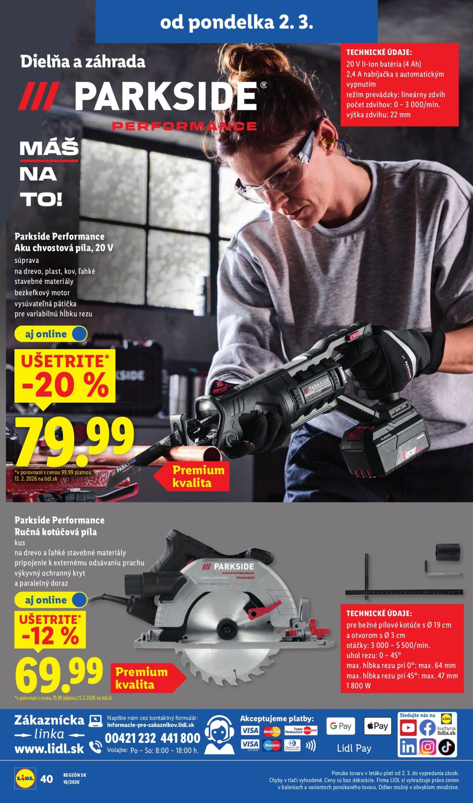 Page 98 of Aktuálny lidl leták platný od štvrtka 05.03 do 08.03
