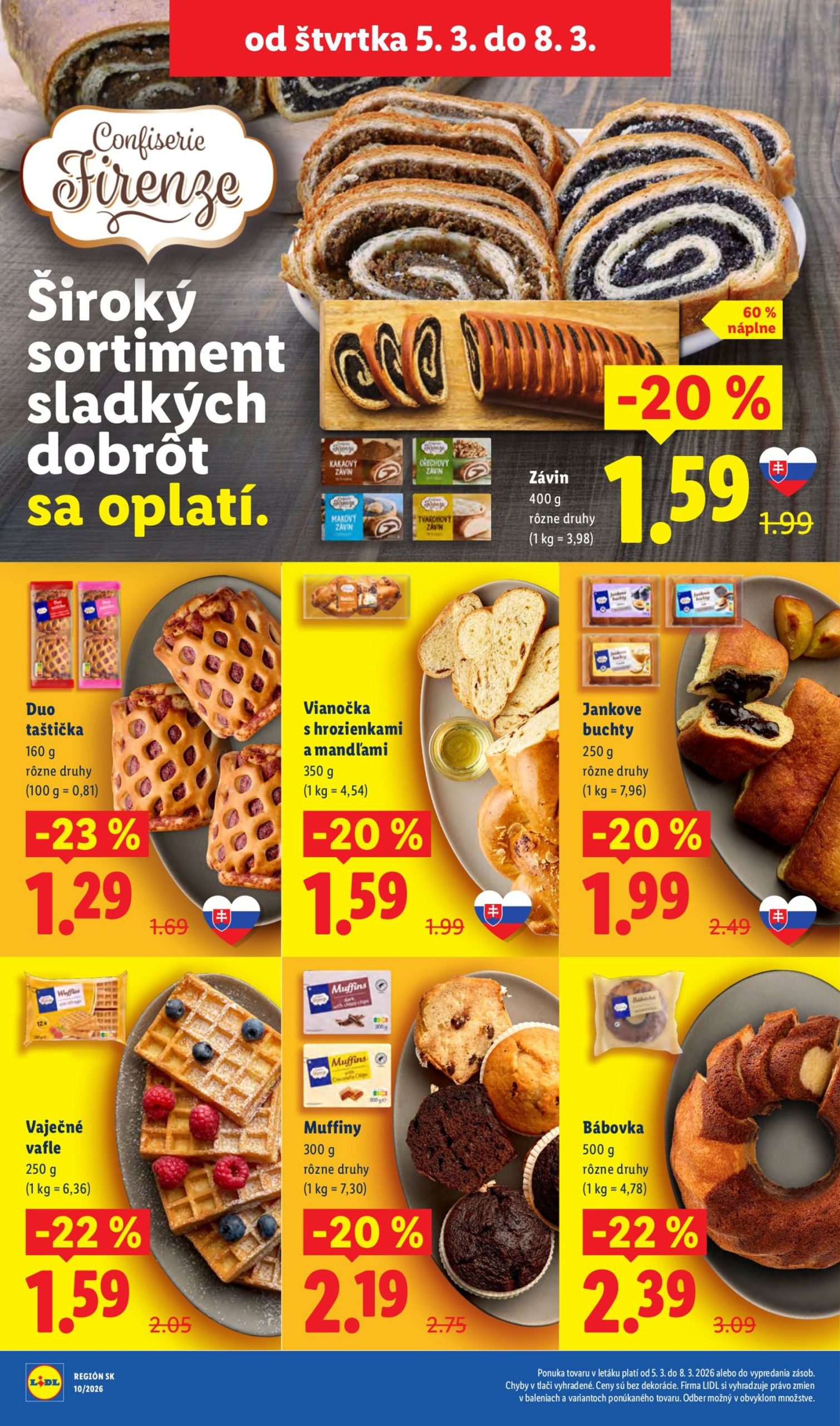 Page 19 of Aktuálny lidl leták platný od štvrtka 05.03 do 08.03