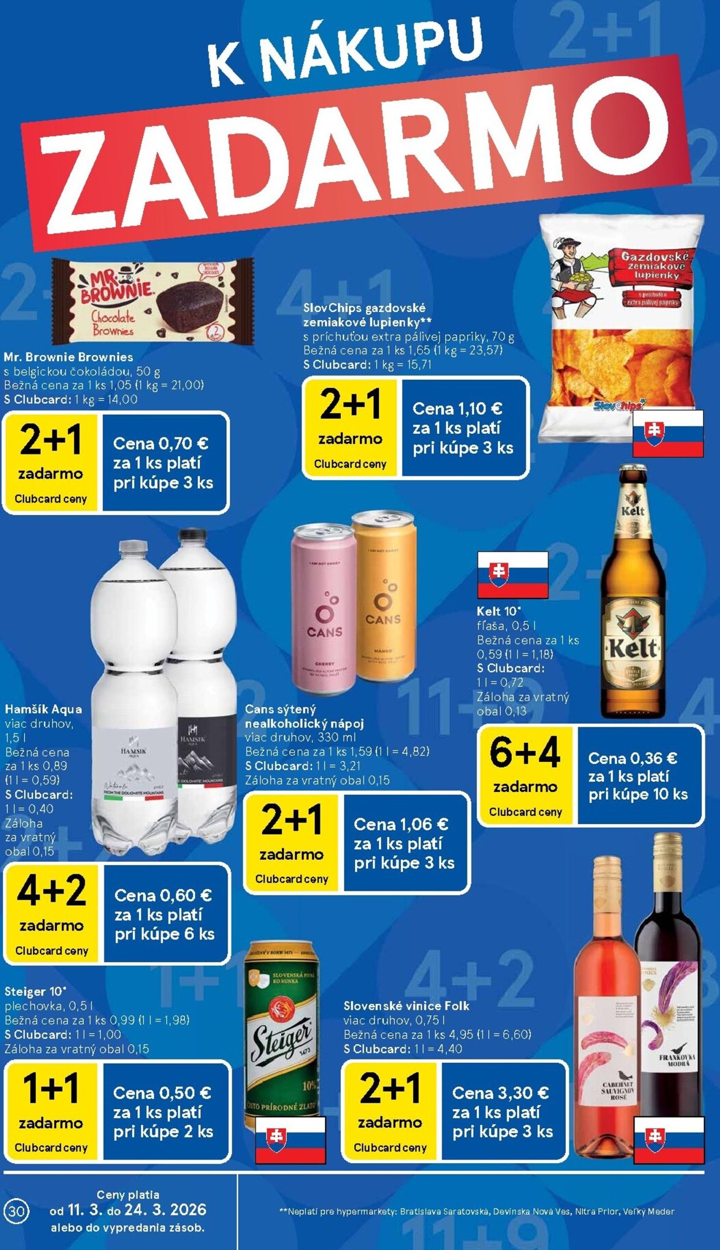 Page 30 of Aktuálny tesco leták platný od stredy 11.03 do 17.03