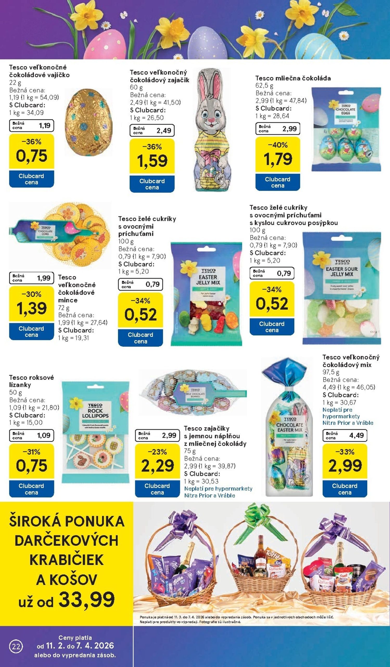 Page 22 of Aktuálny tesco leták platný od stredy 11.03 do 17.03