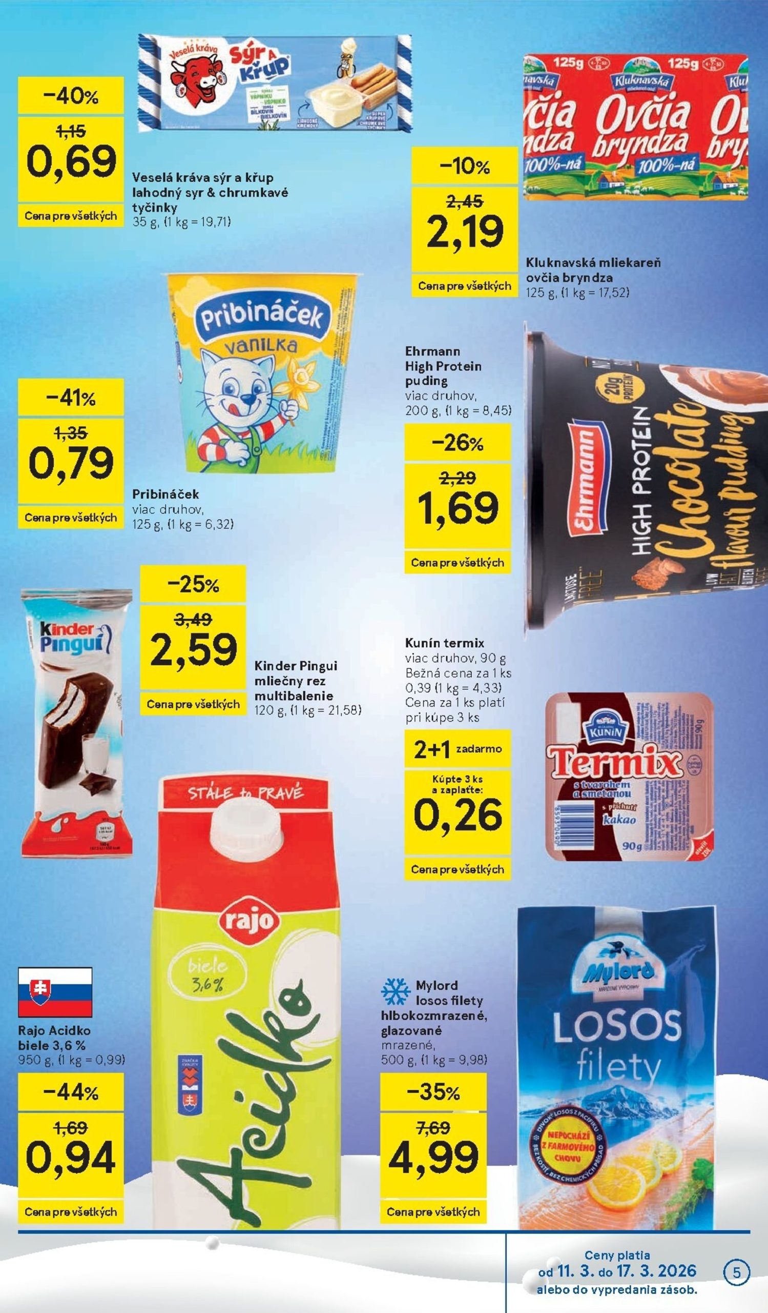 Page 5 of Aktuálny tesco leták platný od stredy 11.03 do 17.03