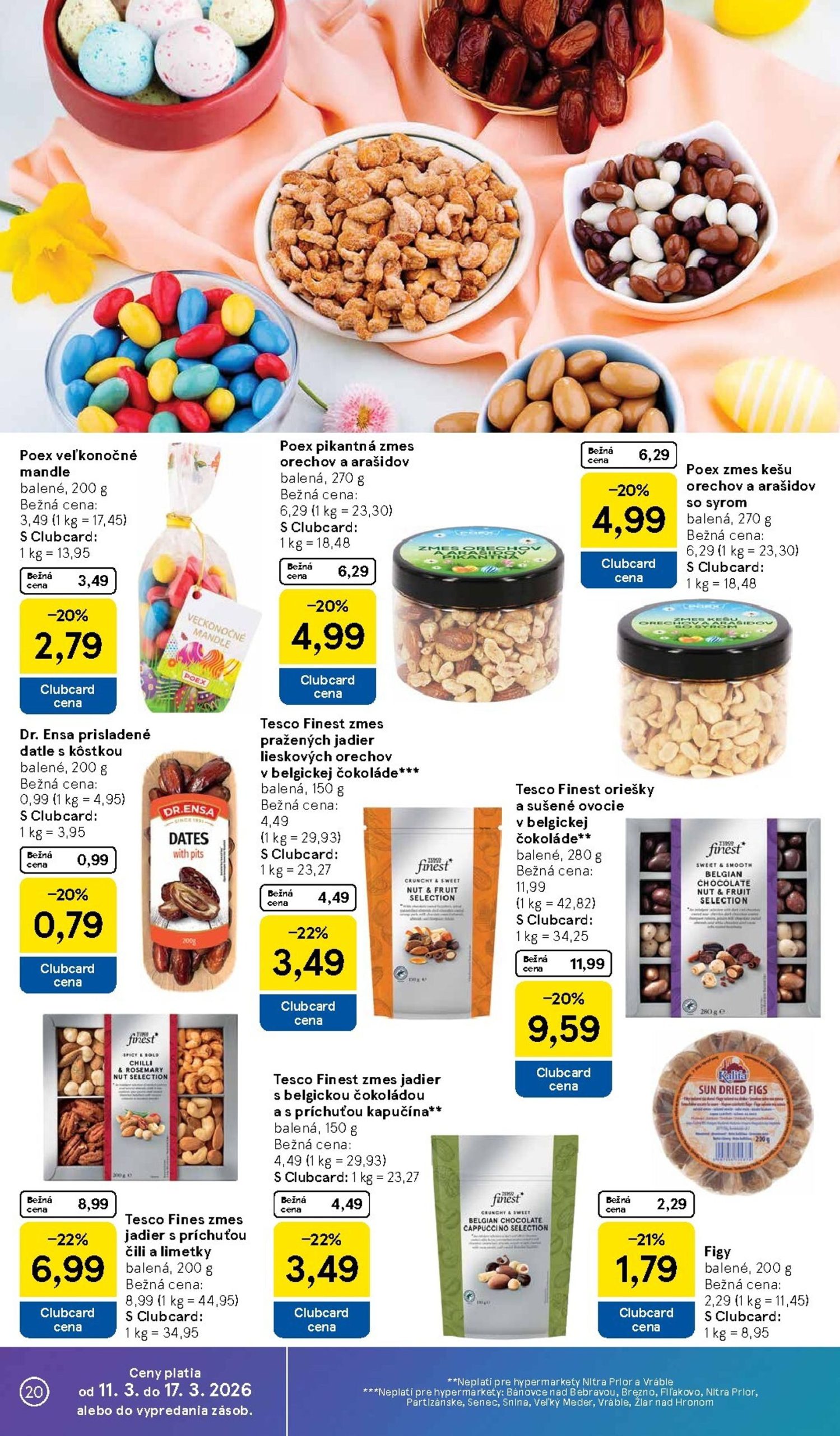 Page 20 of Aktuálny tesco leták platný od stredy 11.03 do 17.03