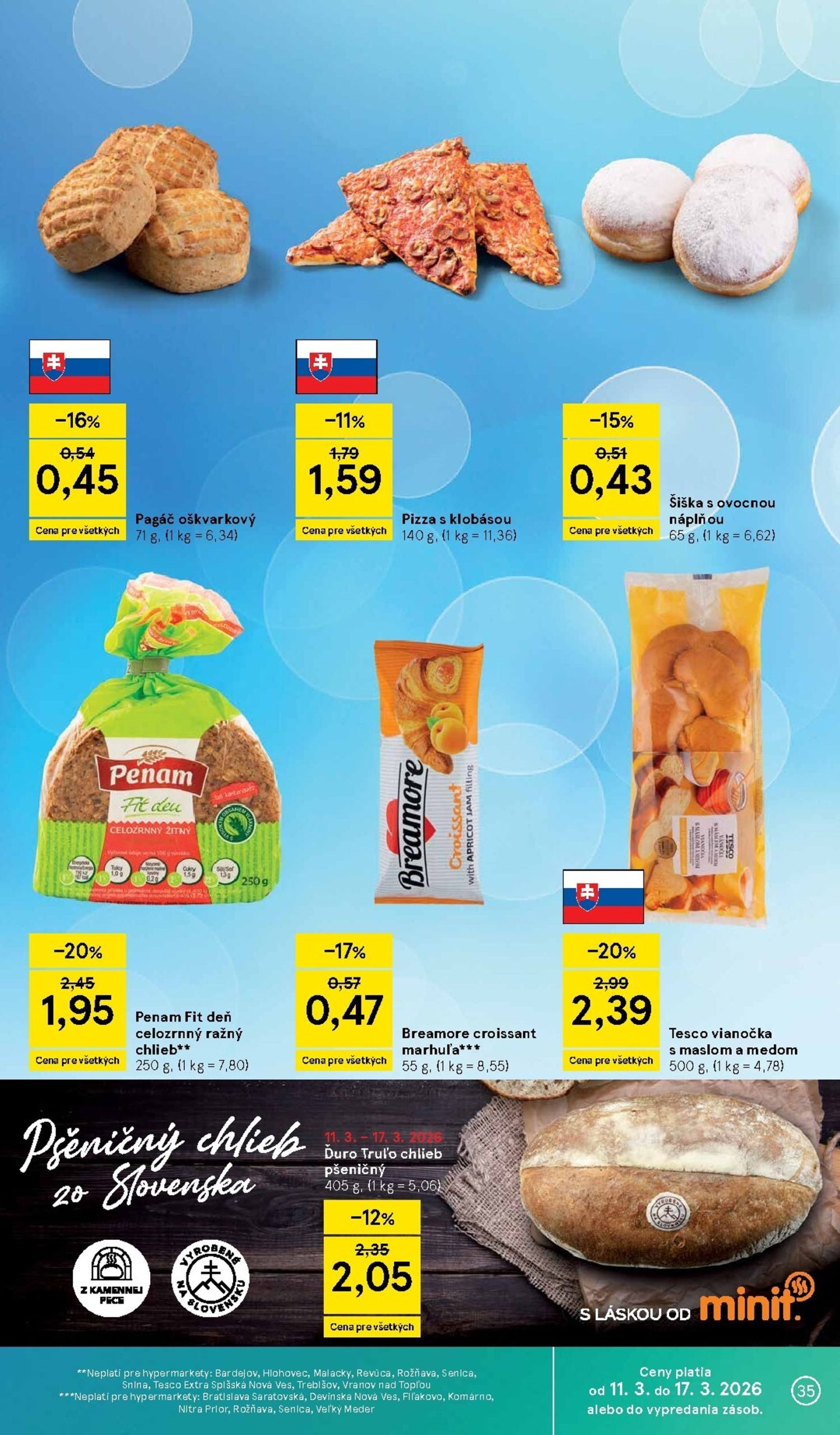 Page 35 of Aktuálny tesco leták platný od stredy 11.03 do 17.03