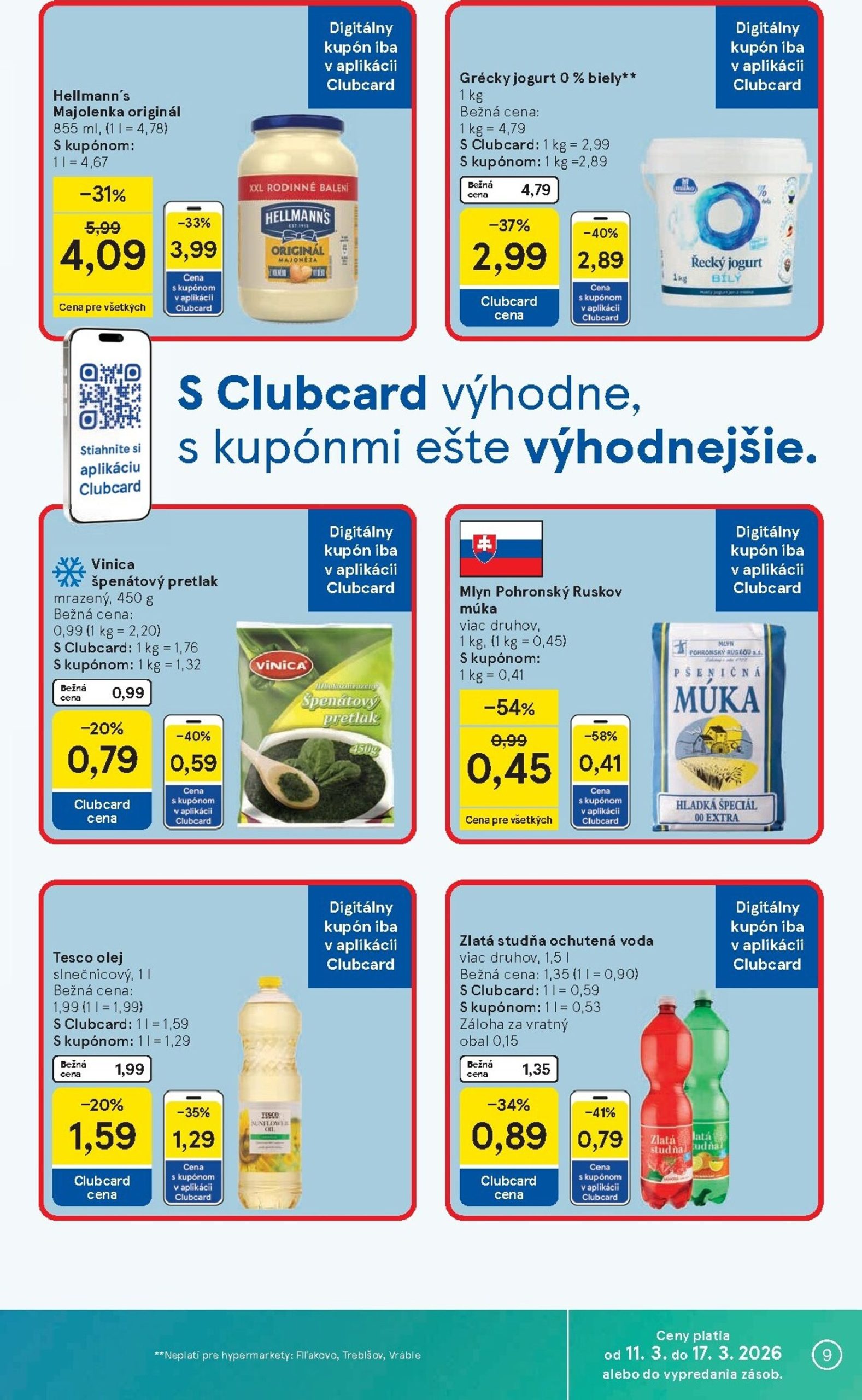 Page 9 of Aktuálny tesco leták platný od stredy 11.03 do 17.03