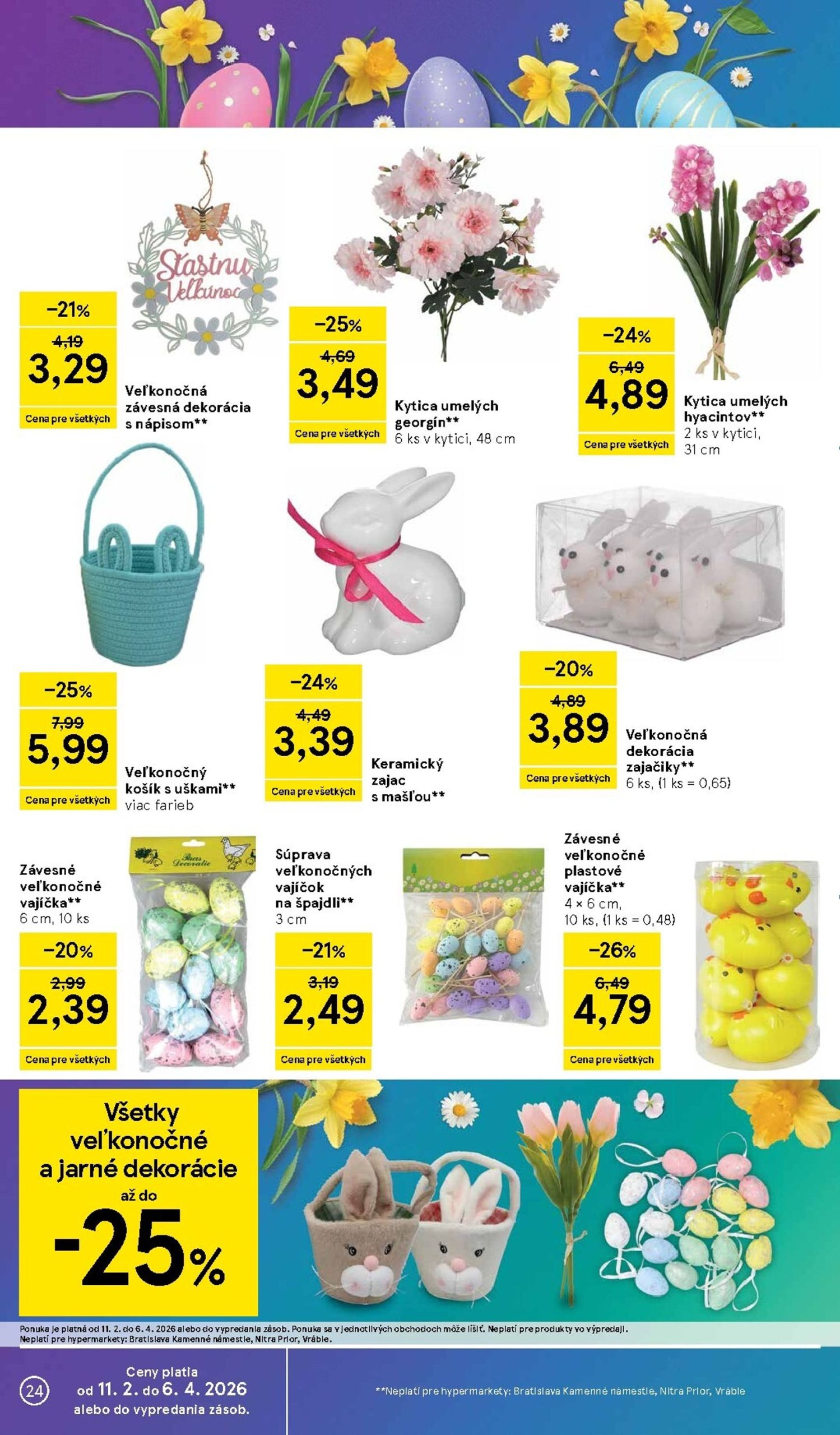 Page 24 of Aktuálny tesco leták platný od stredy 11.03 do 17.03