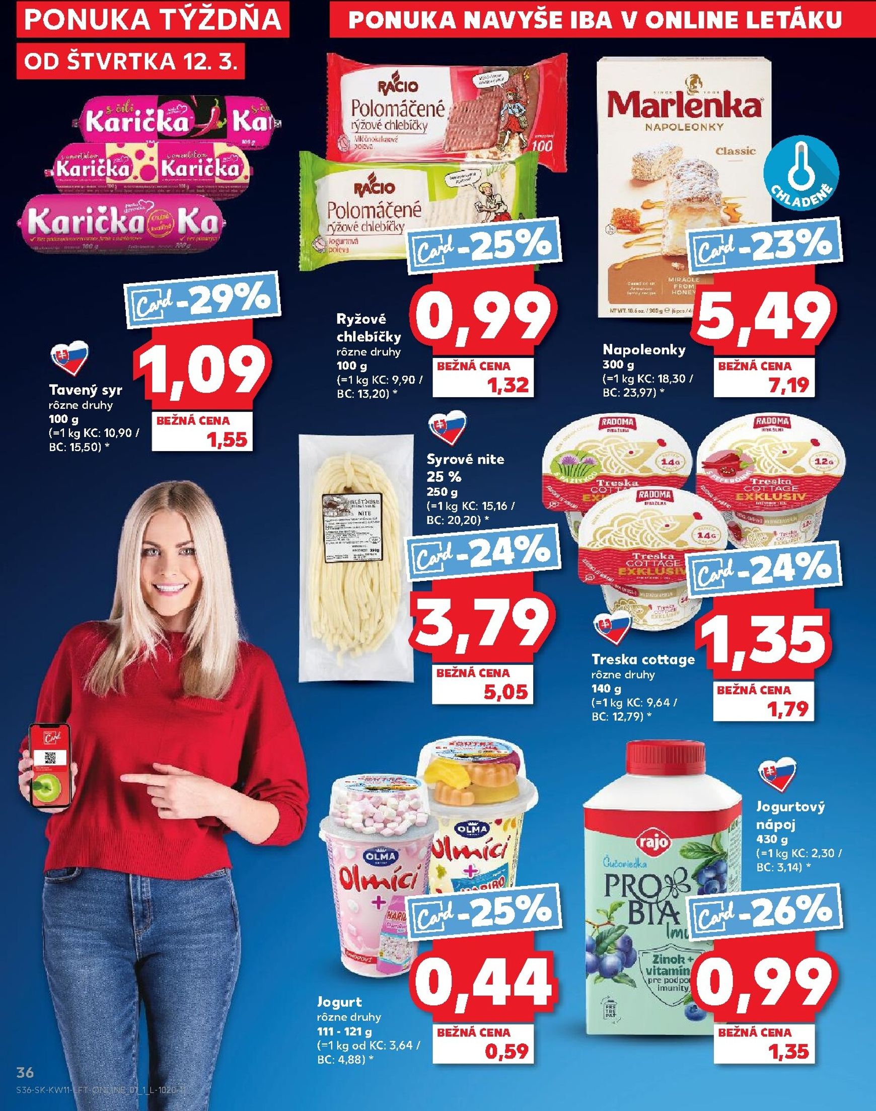Page 36 of Aktuálny kaufland leták platný od štvrtka 12.03 do 18.03