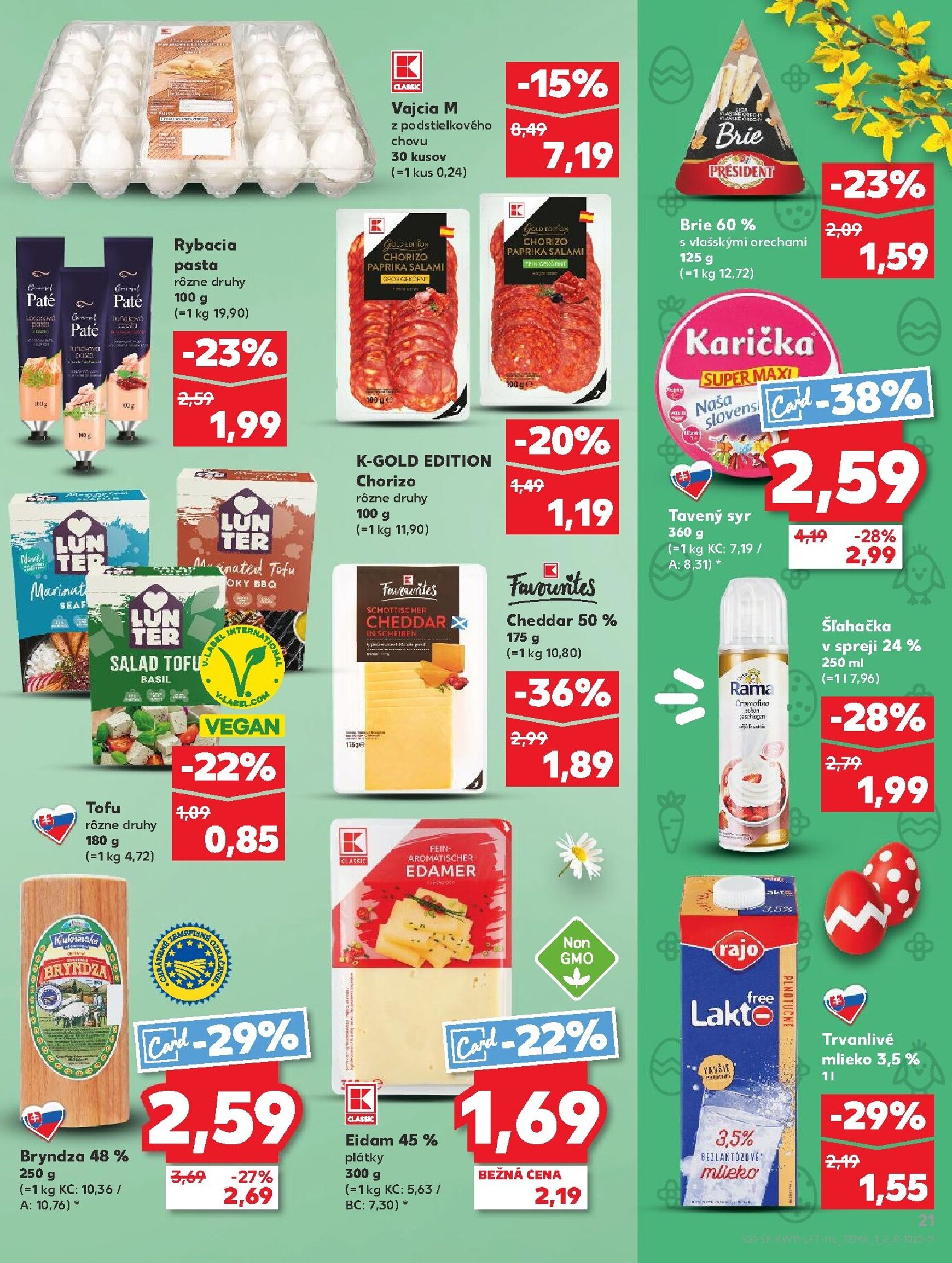 Page 21 of Aktuálny kaufland leták platný od štvrtka 12.03 do 18.03