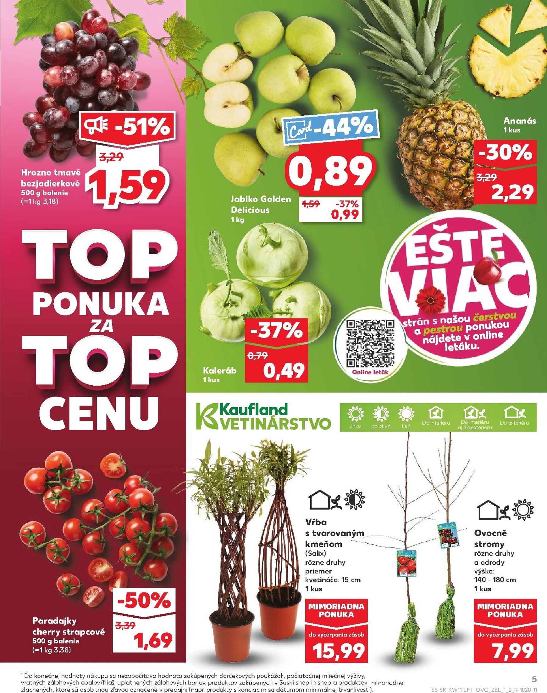 Page 5 of Aktuálny kaufland leták platný od štvrtka 12.03 do 18.03