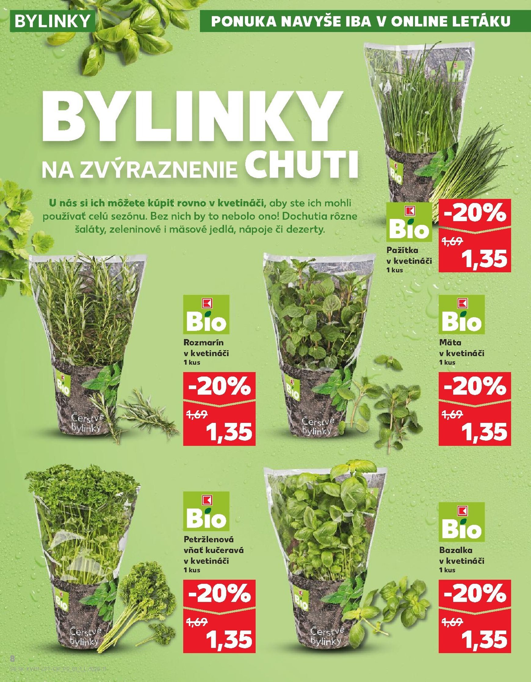 Page 8 of Aktuálny kaufland leták platný od štvrtka 12.03 do 18.03
