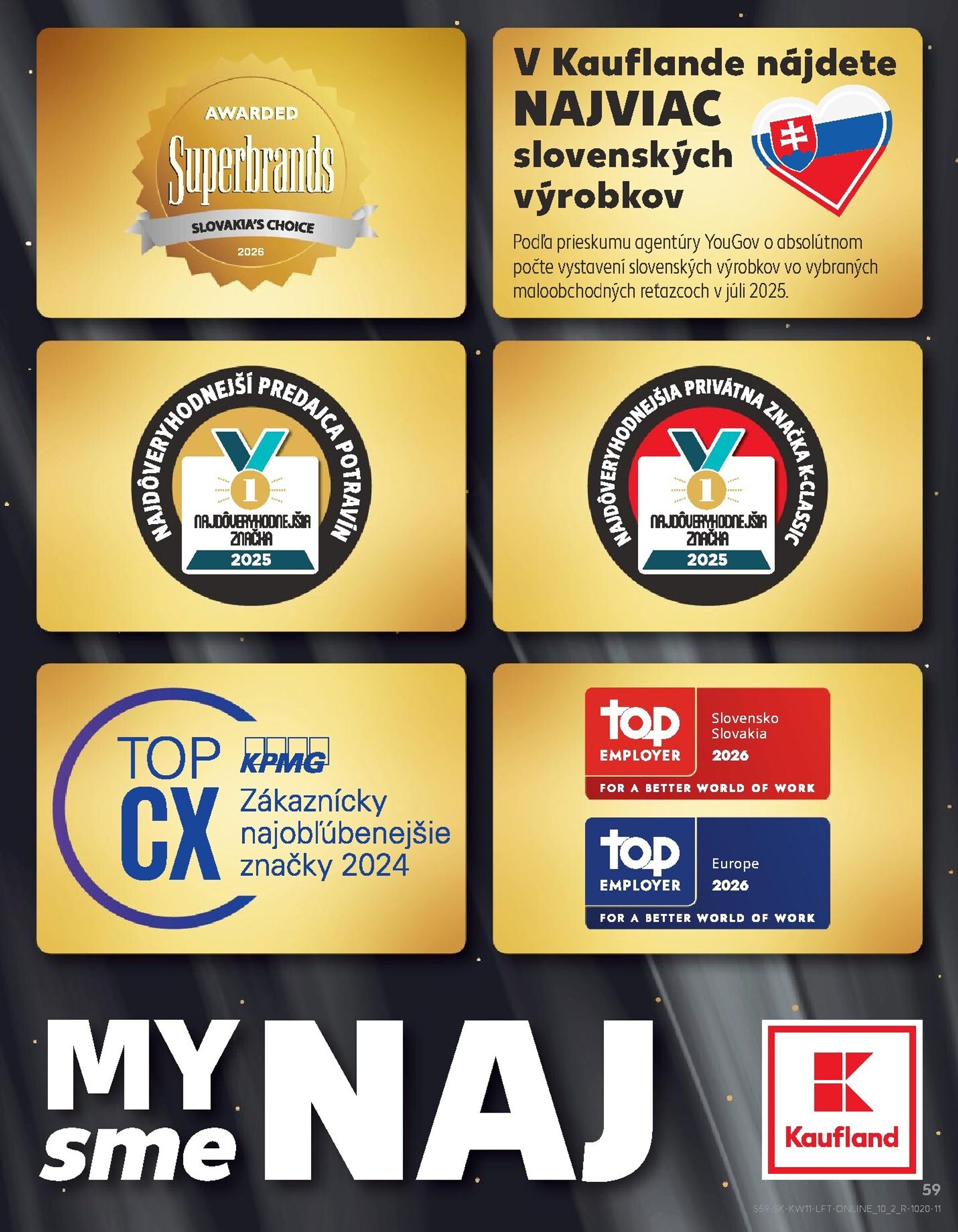 Page 59 of Aktuálny kaufland leták platný od štvrtka 12.03 do 18.03